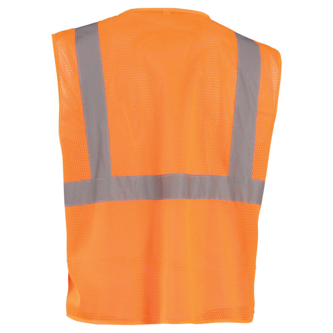Orange Safety Vests - OccuNomix - Reflective Mesh