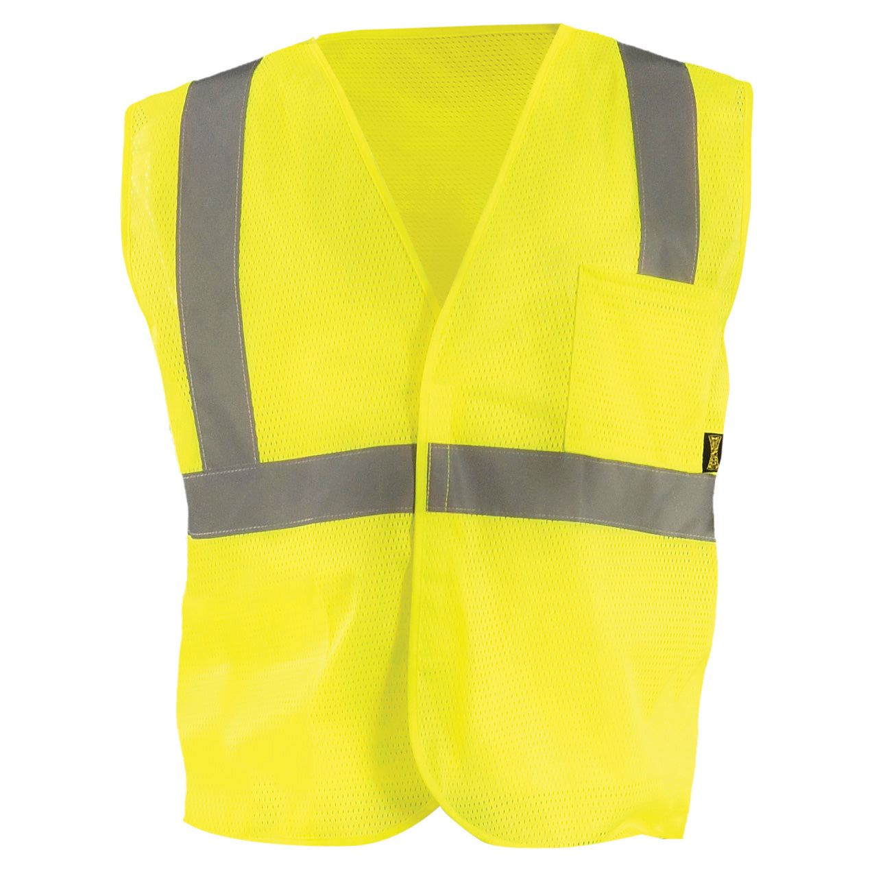 Orange Safety Vests - OccuNomix - Reflective Mesh