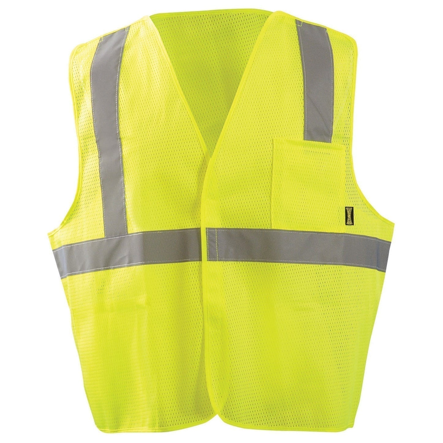 Orange Breakaway Vest - OccuNomix - Reflective Mesh