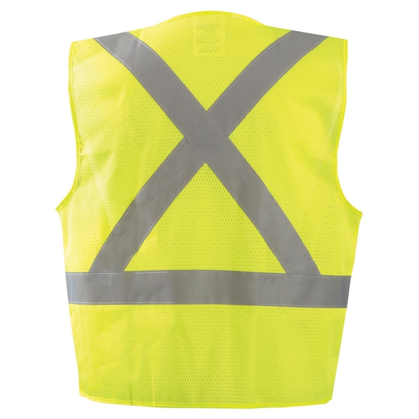 Orange Safety Vests - OccuNomix - Reflective Mesh