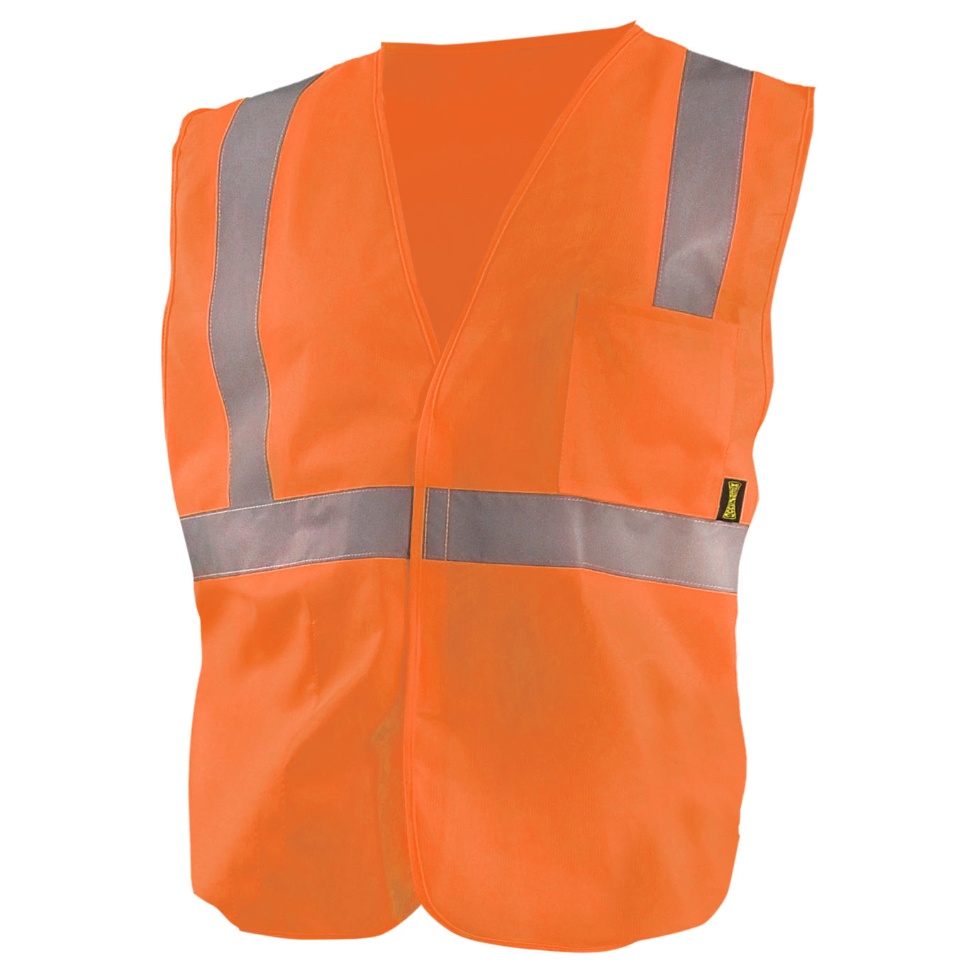 Orange Safety Vest - OccuNomix - ANSI Compliant