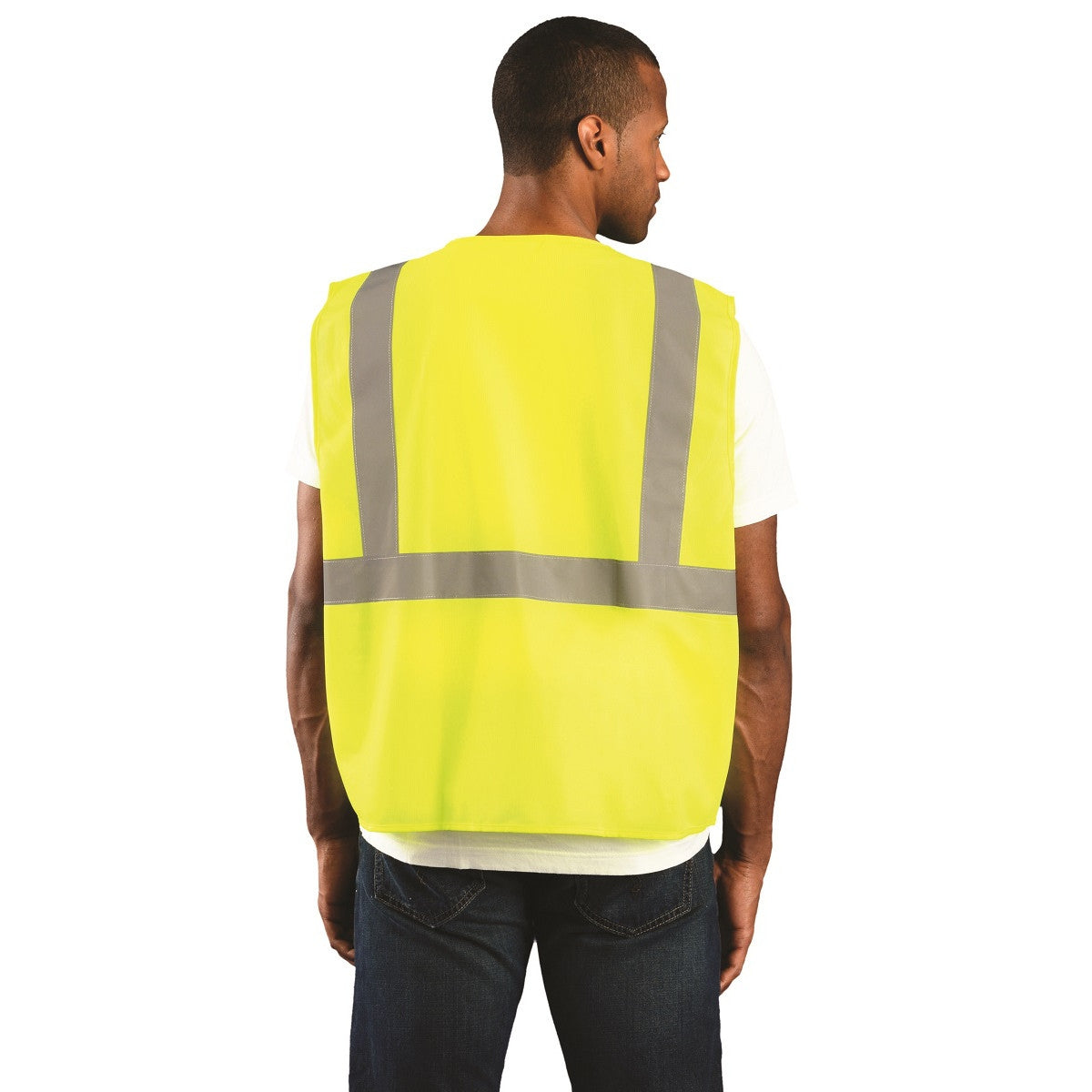 Orange Safety Vest - OccuNomix - ANSI Compliant