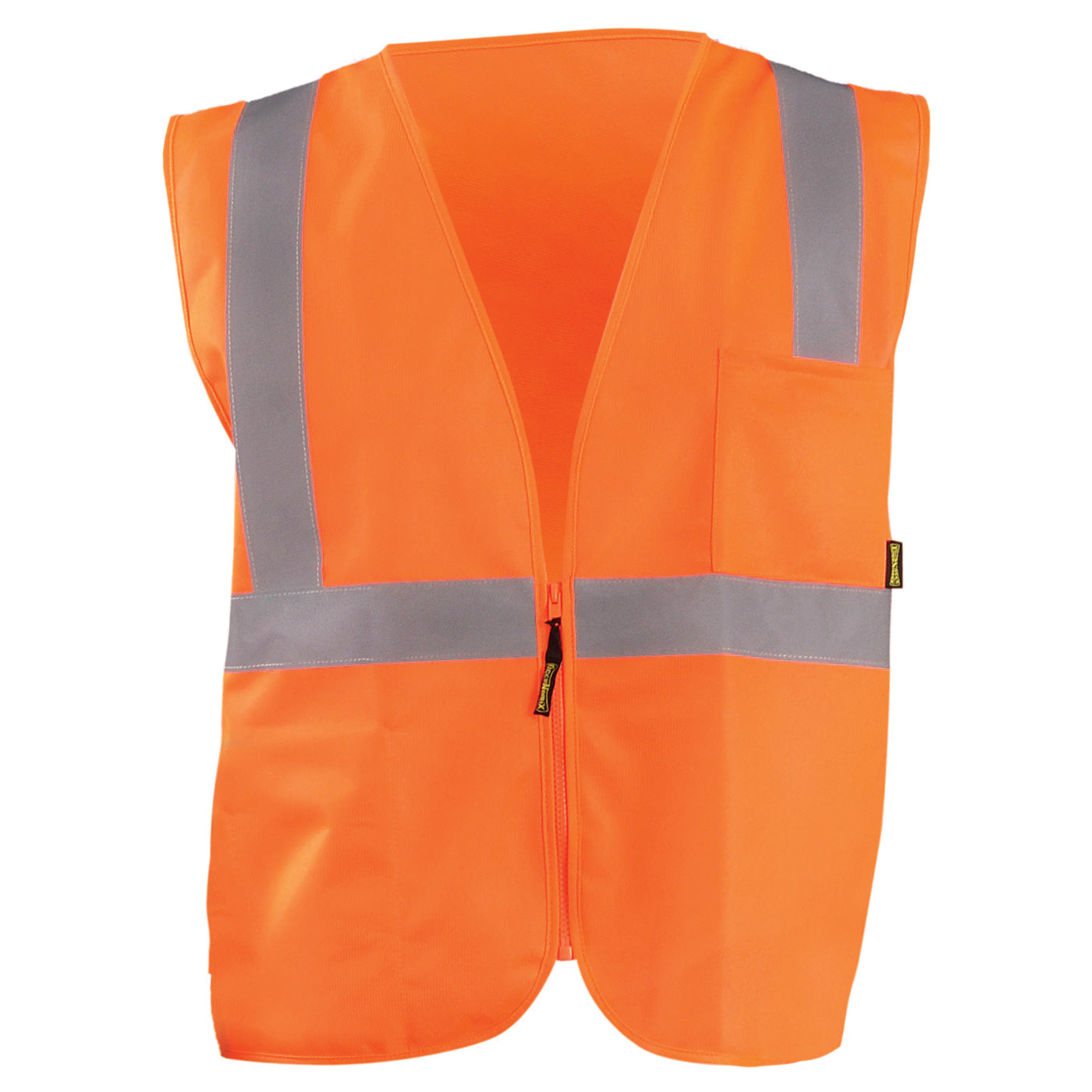 Orange Safety Vests - OccuNomix - Durable Polyester