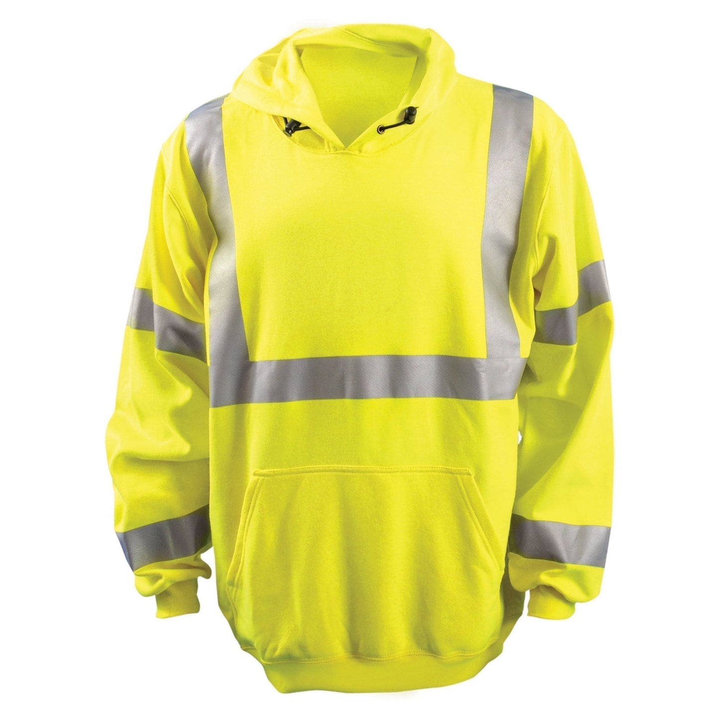 Yellow/Lime Safety Sweatshirt - OccuNomix - FR Compliant