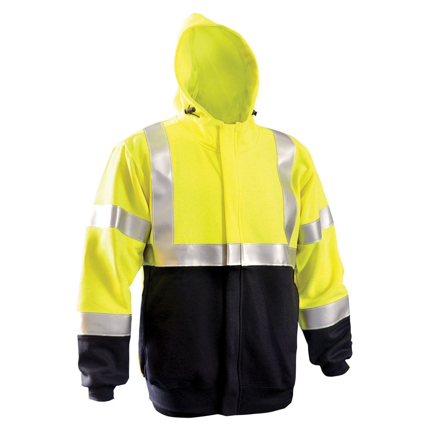 Yellow/Lime Safety Sweatshirt - OccuNomix - High Visibility