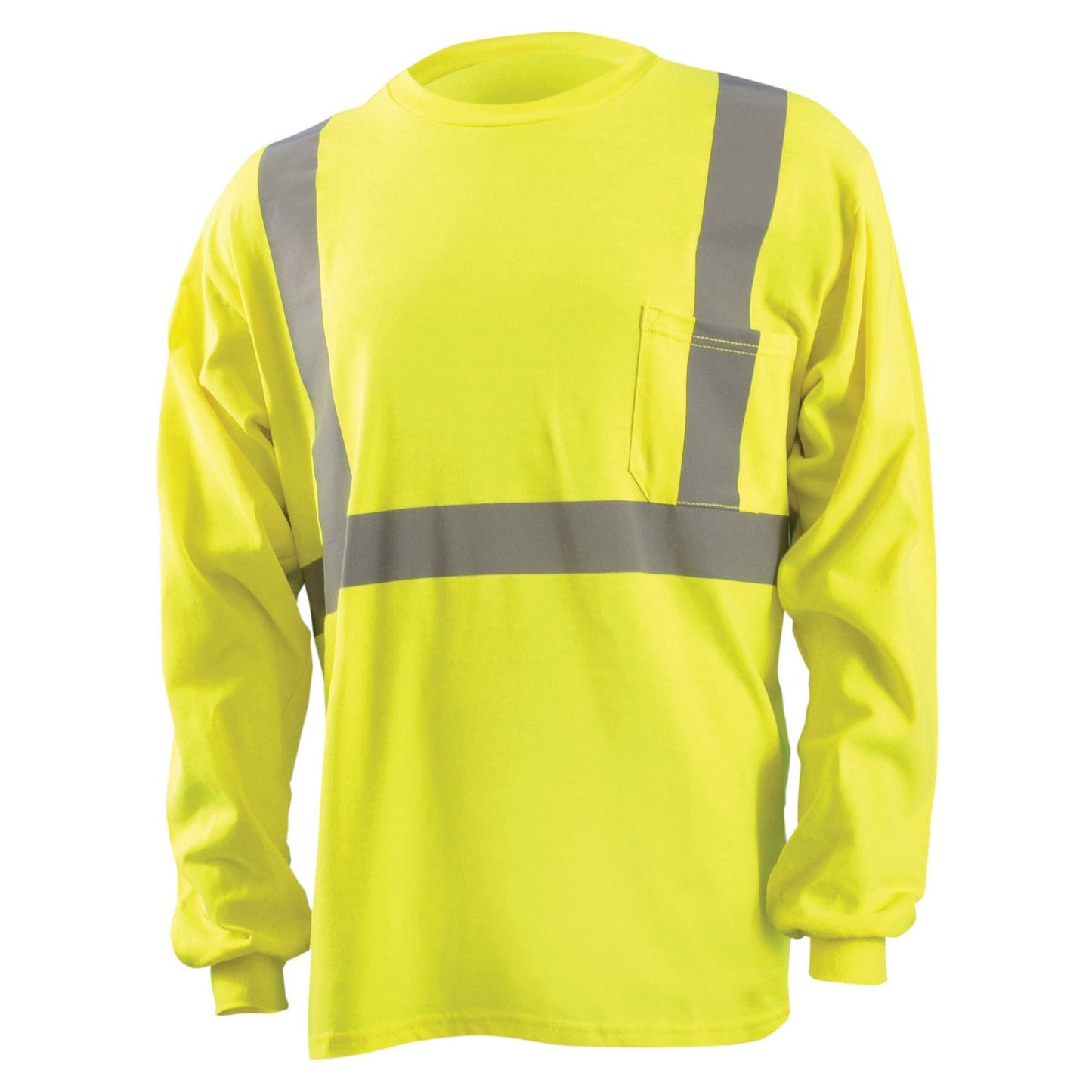Yellow/Lime Safety Shirts - OccuNomix - Reflective Fabric