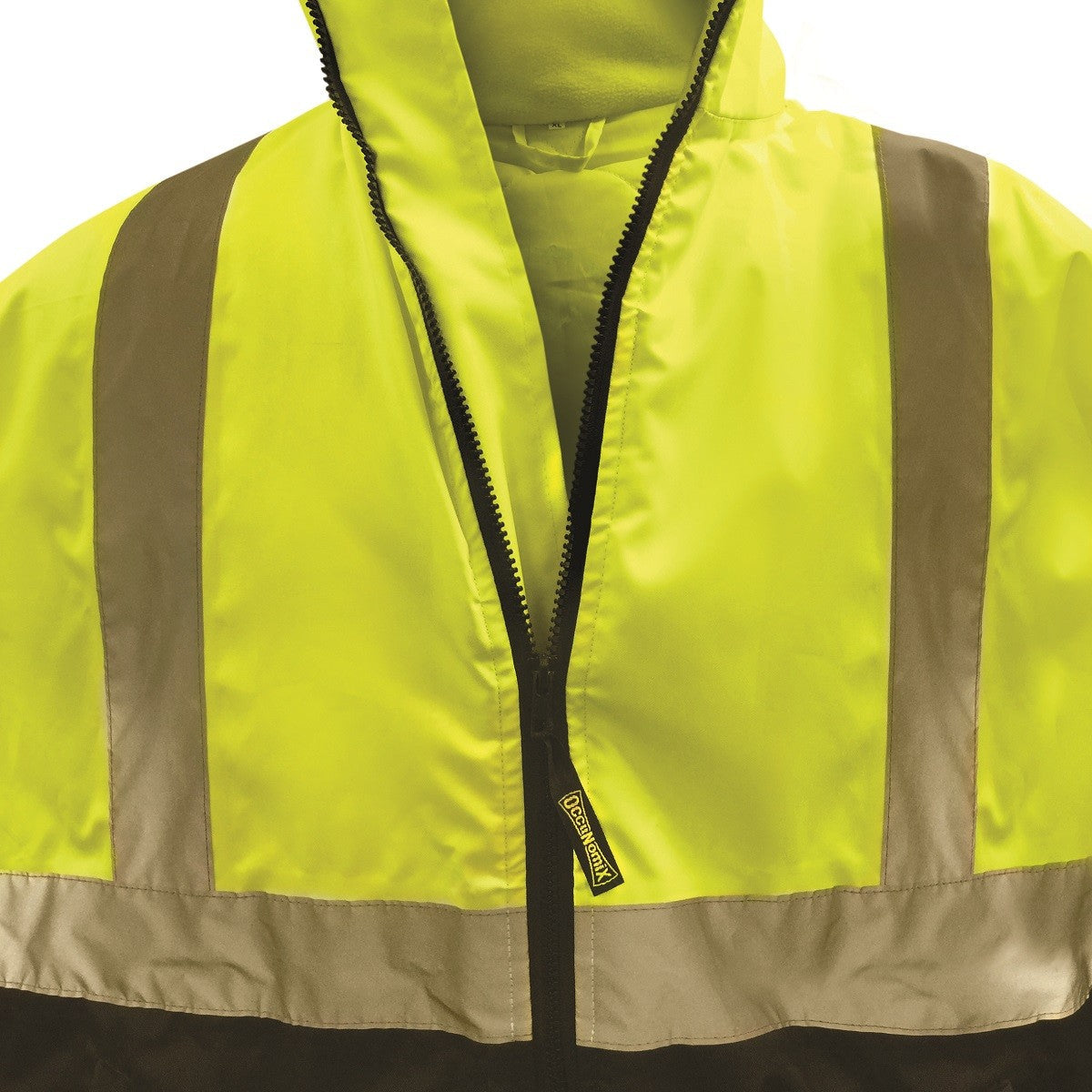 Orange Safety Jacket - OccuNomix - Reflective Design