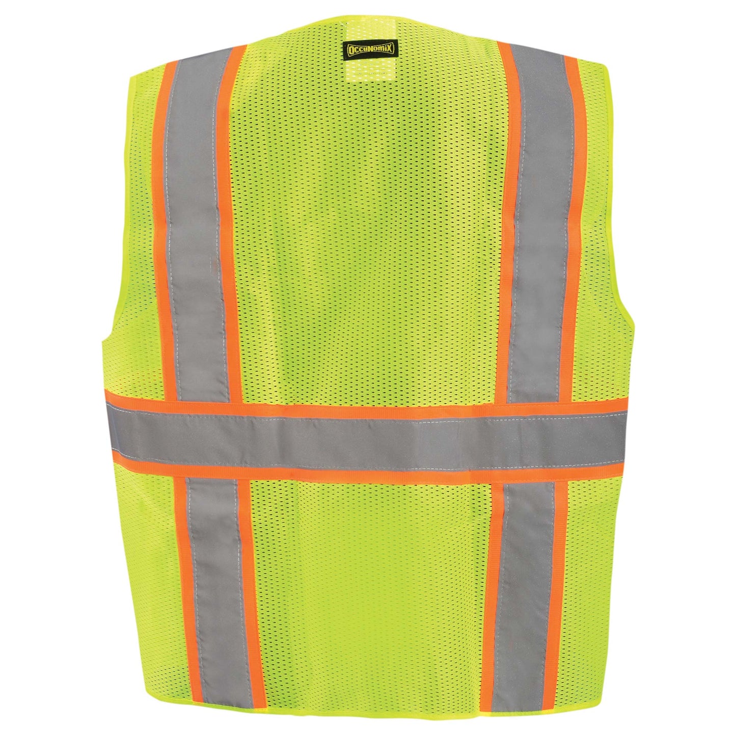 Orange Safety Vest - OccuNomix - ANSI Compliant