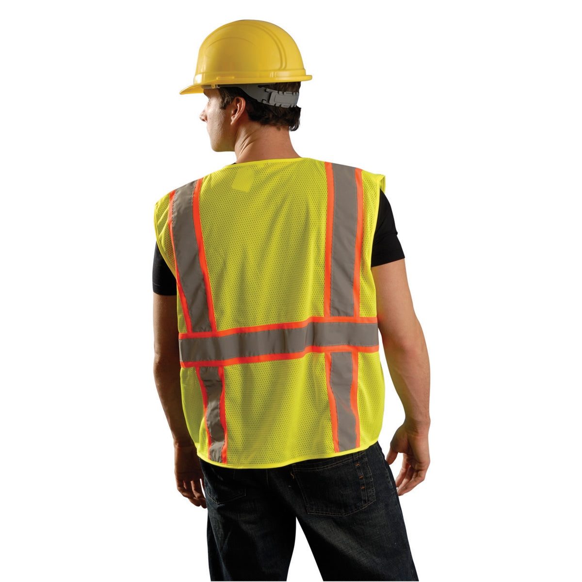 Orange Safety Vest - OccuNomix - ANSI Compliant