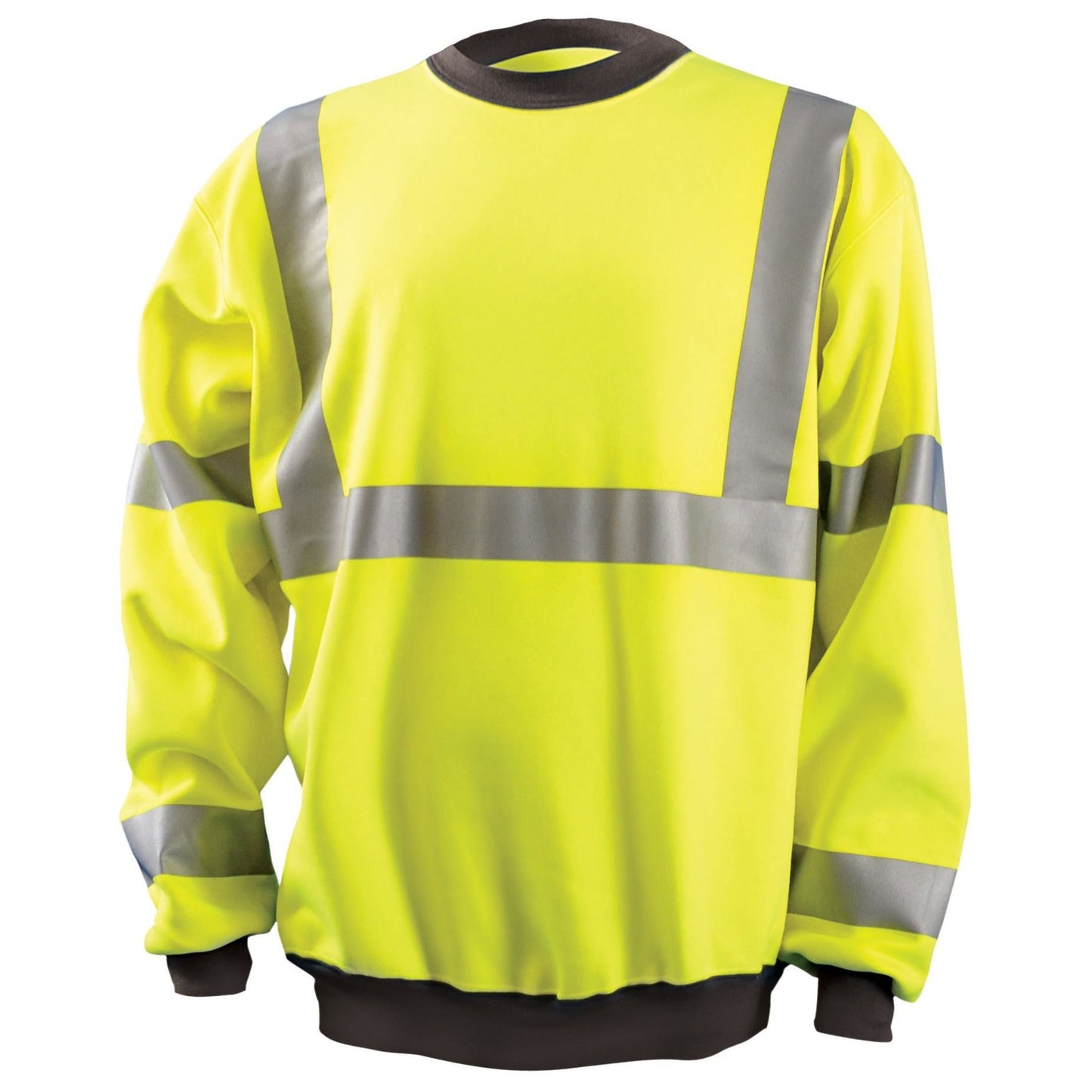 Orange Safety Sweatshirts - OccuNomix - Reflective Fleece