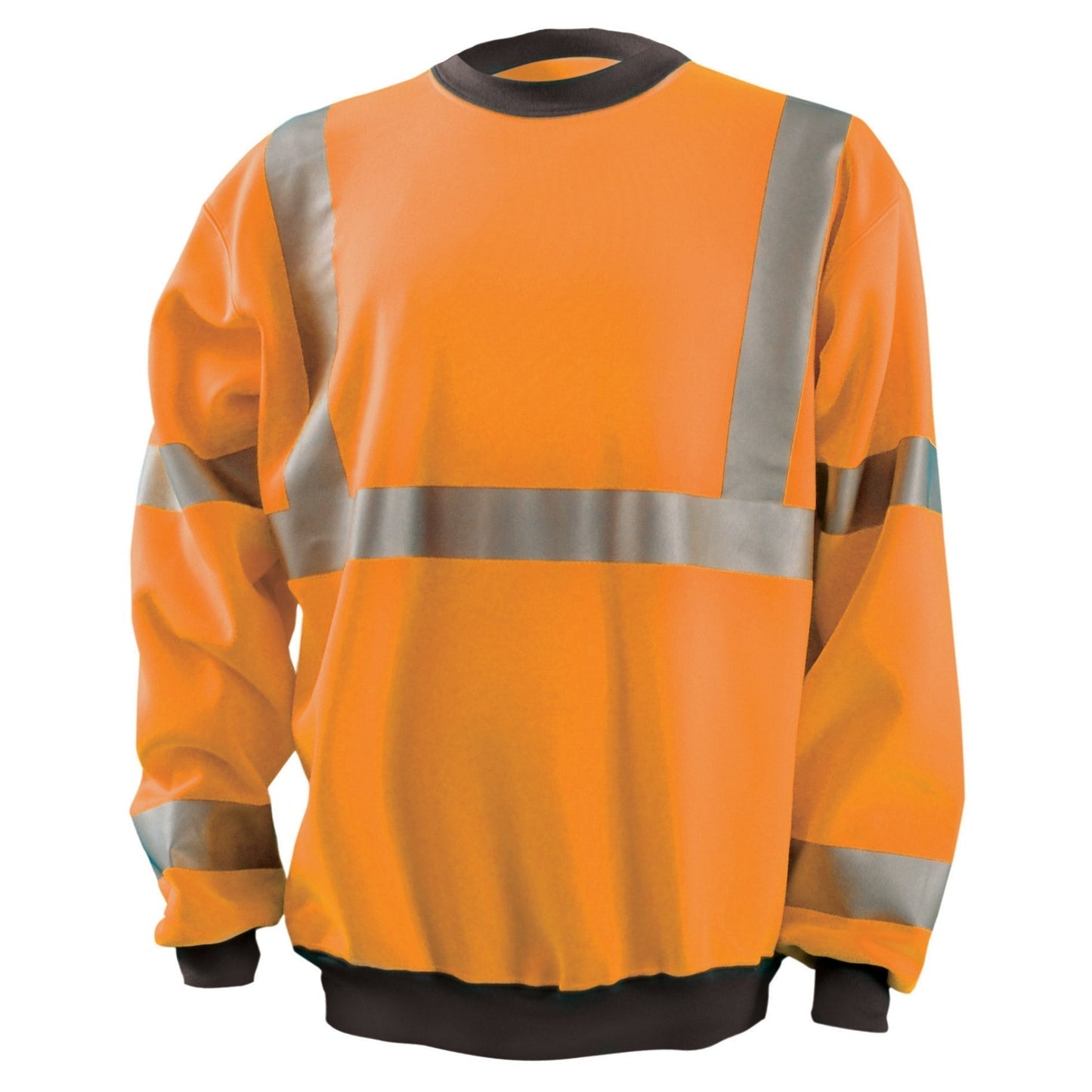 Orange Safety Sweatshirts - OccuNomix - Comfortable Design