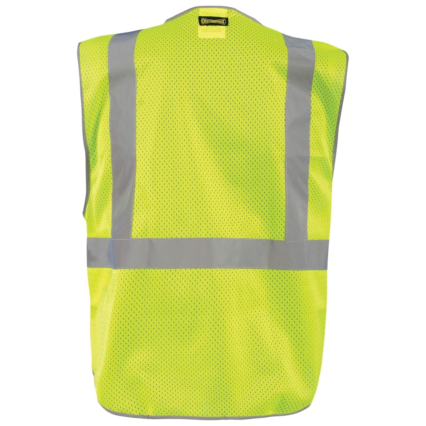 Yellow/Lime Safety Vests - OccuNomix - Reflective Mesh