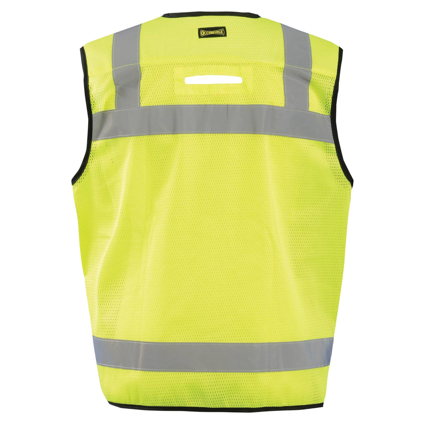 Yellow/Lime Safety Vests - OccuNomix - Durable Mesh Design