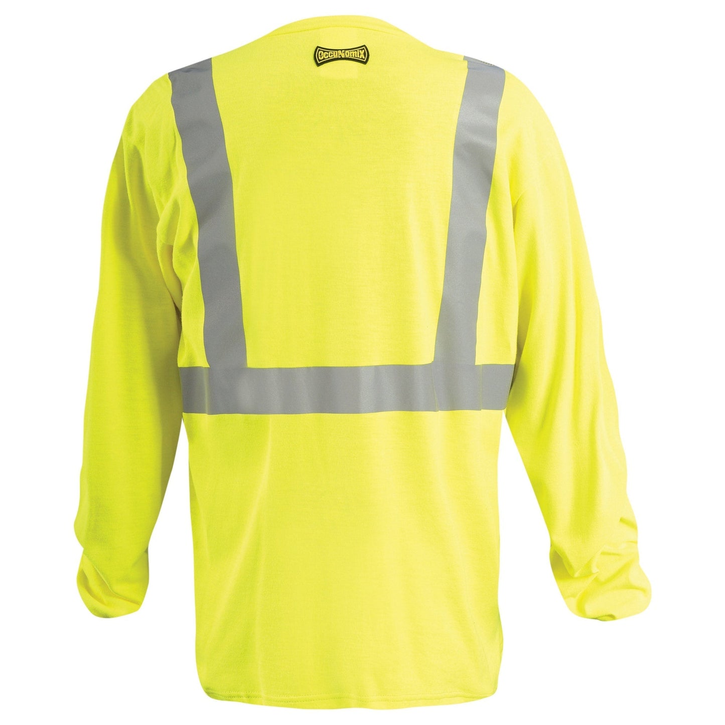 Yellow/Lime Safety Shirt - OccuNomix - Reflective Design