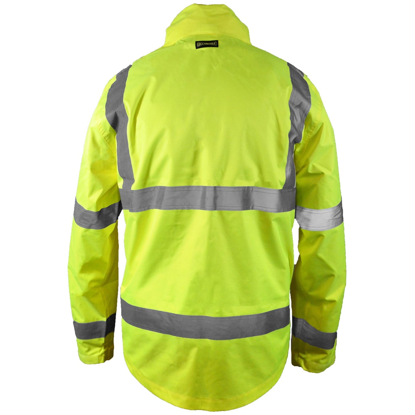 Yellow/Lime Rain Jacket - OccuNomix - Waterproof Design