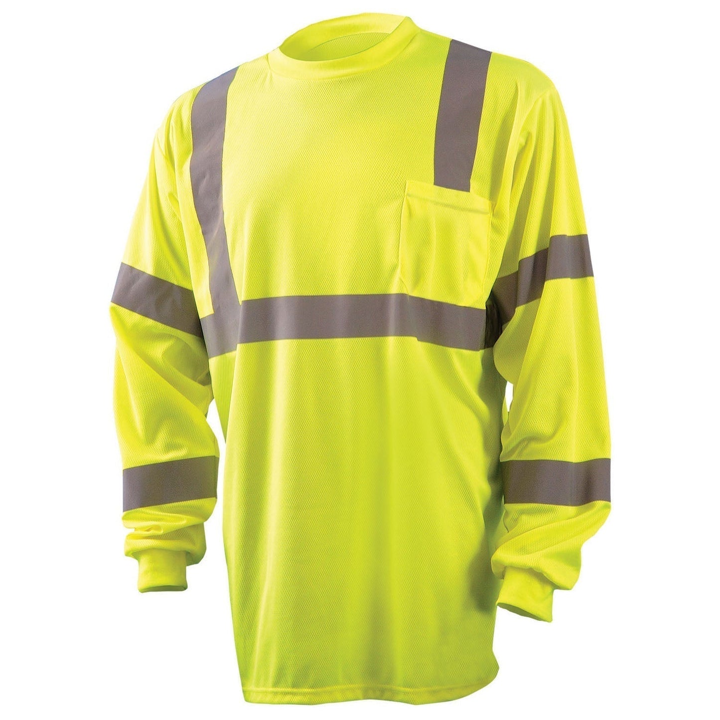 Yellow/Lime Safety Shirt - OccuNomix - Recycled Fabric