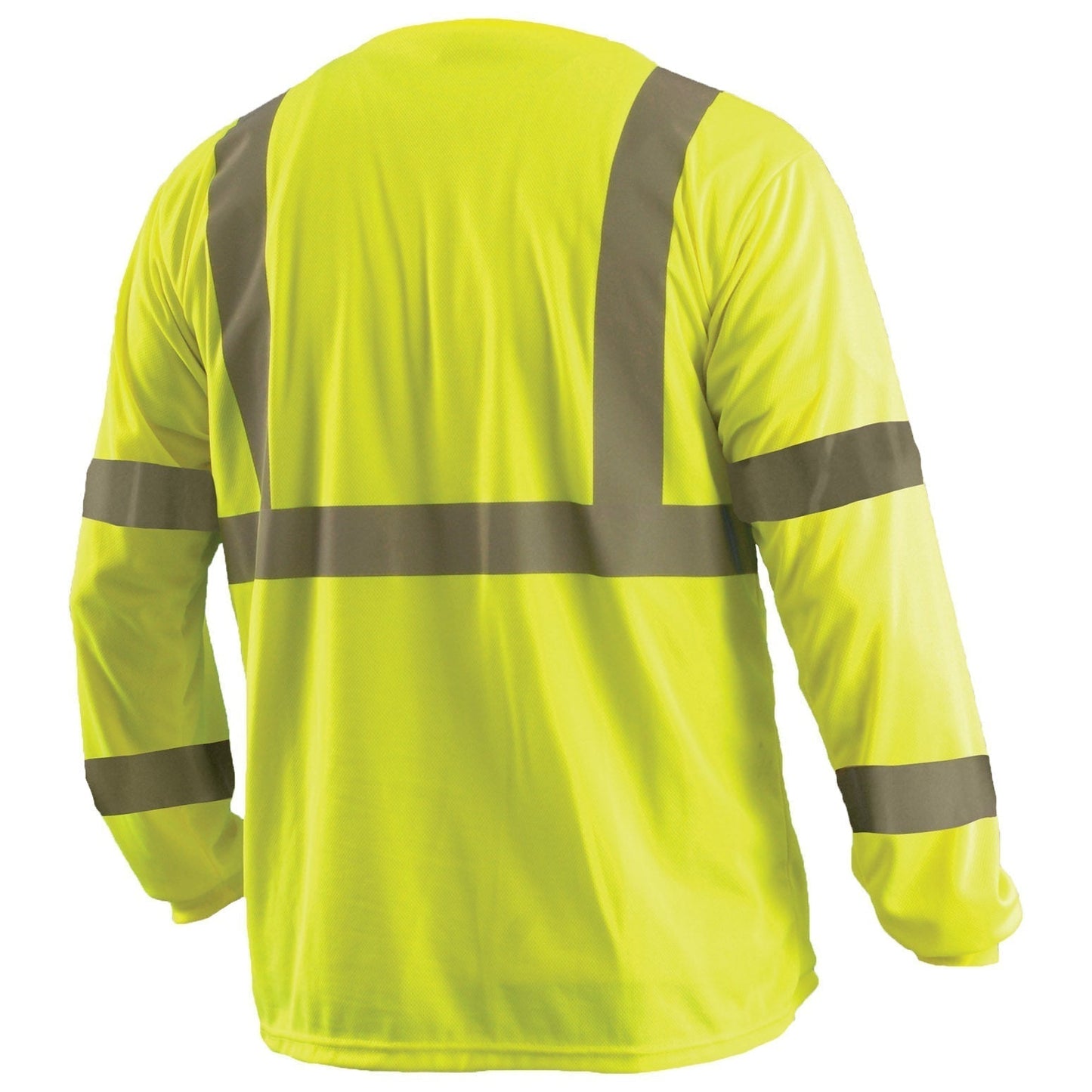 Yellow/Lime Safety Shirt - OccuNomix - Recycled Fabric