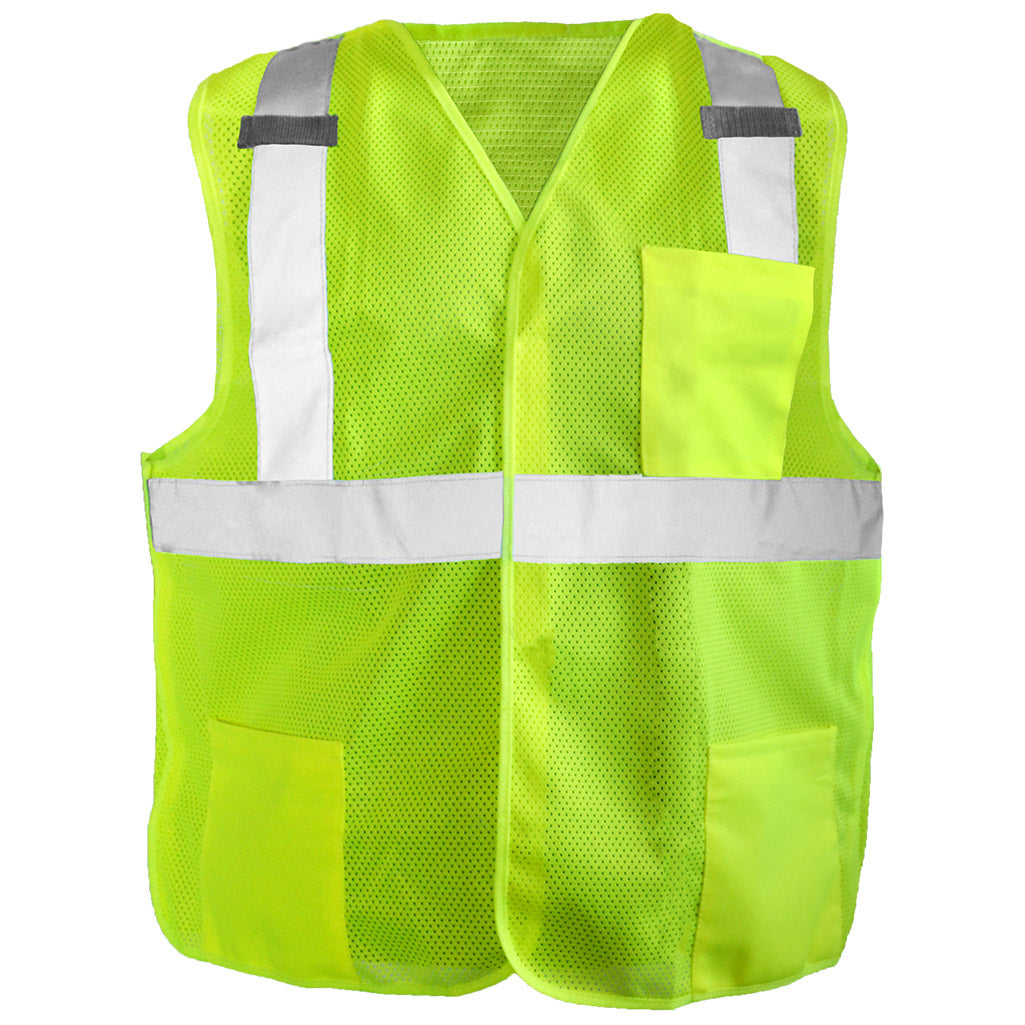 Orange Safety Vest - OccuNomix - Breakaway Design