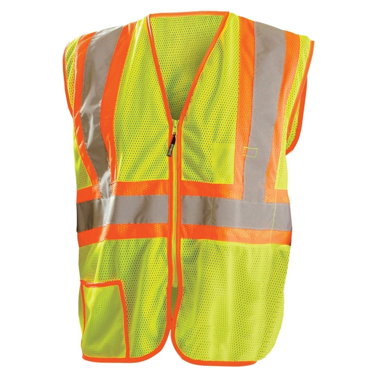 Yellow/Lime Safety Vests - OccuNomix - Classic Mesh