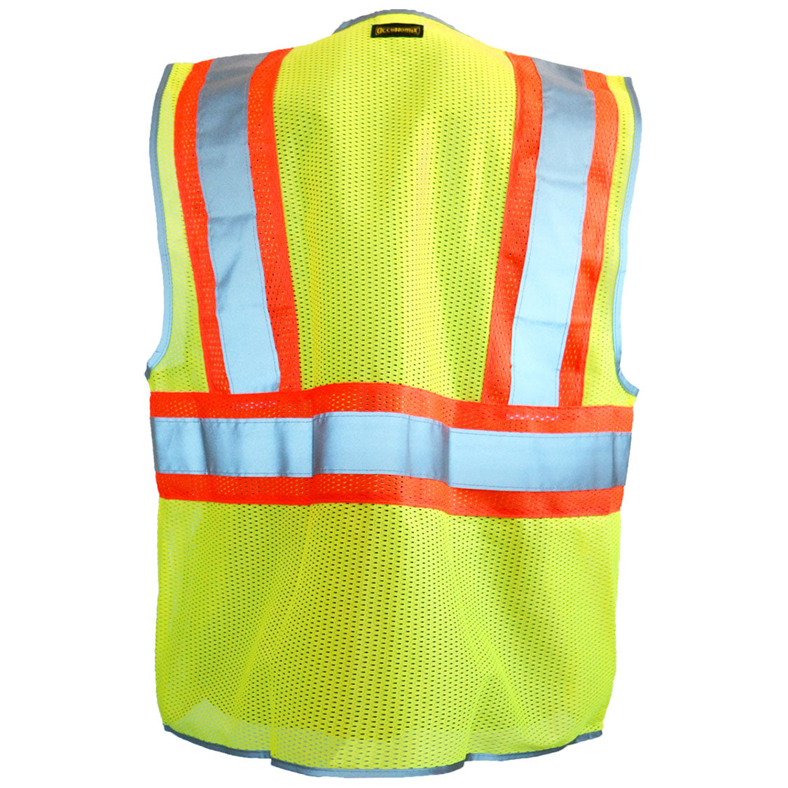 Yellow/Lime Safety Vest - OccuNomix - Premium Mesh