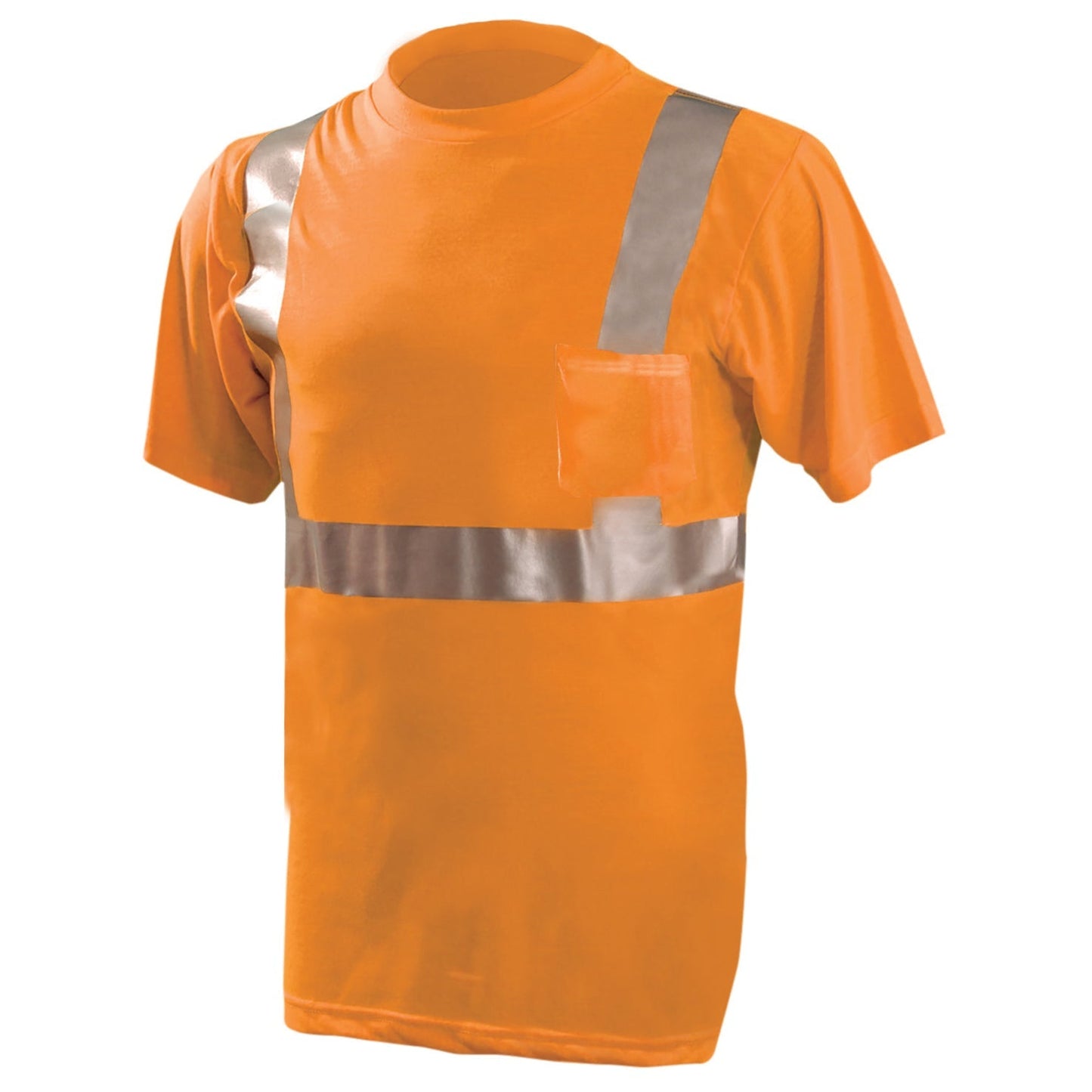 Orange Safety Shirt - OccuNomix - Wicking Polyester
