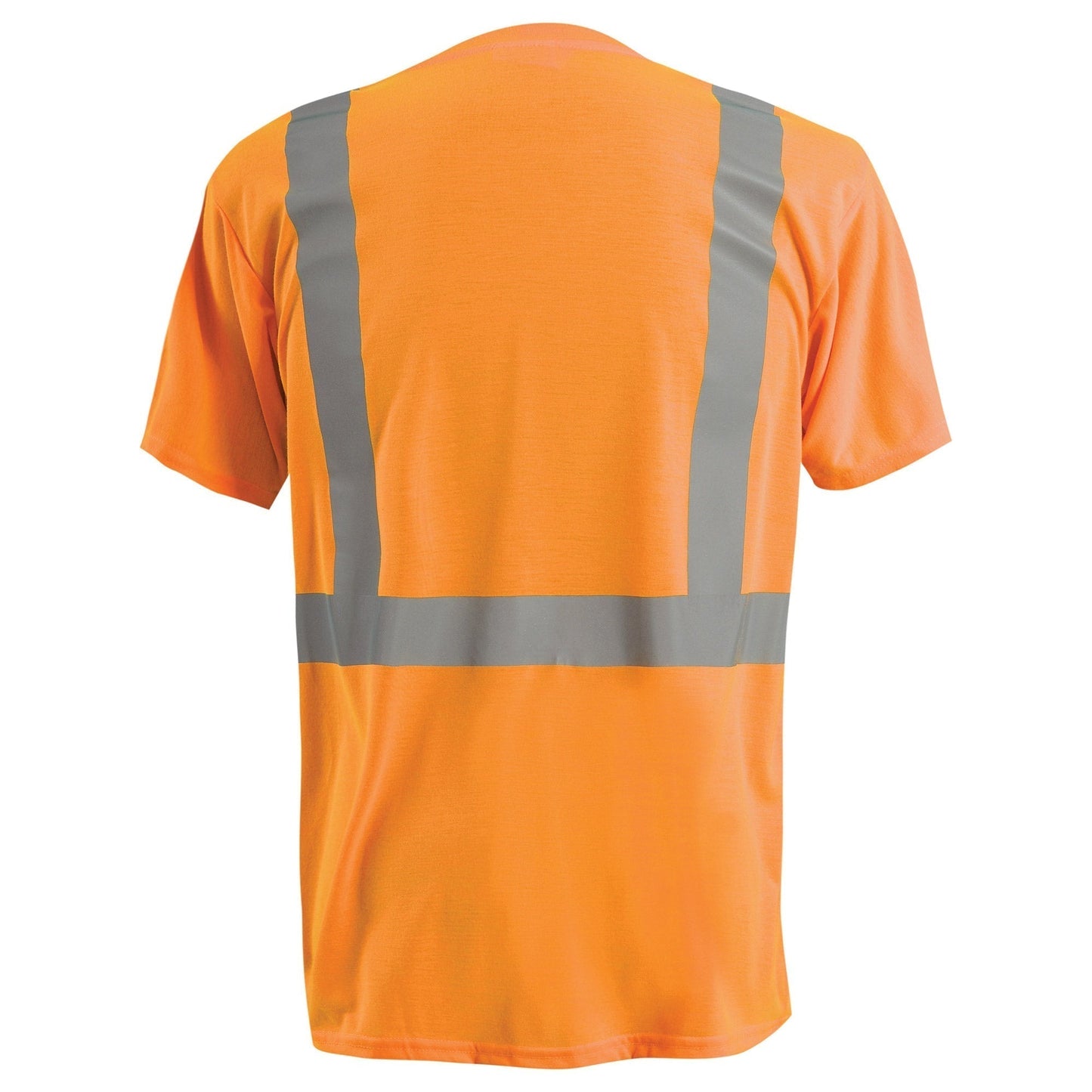 Orange Safety Shirt - OccuNomix - Wicking Polyester