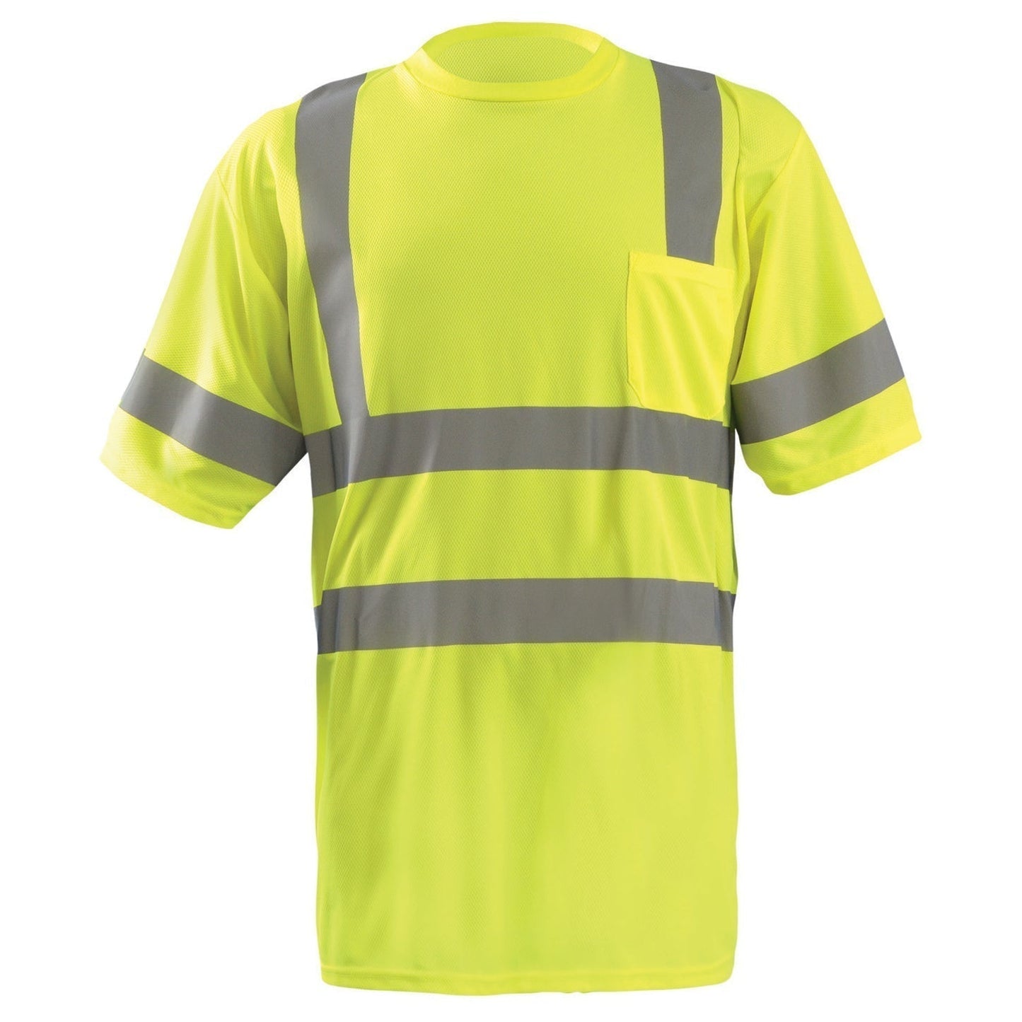 Orange Safety Shirt - OccuNomix - Moisture-Wicking