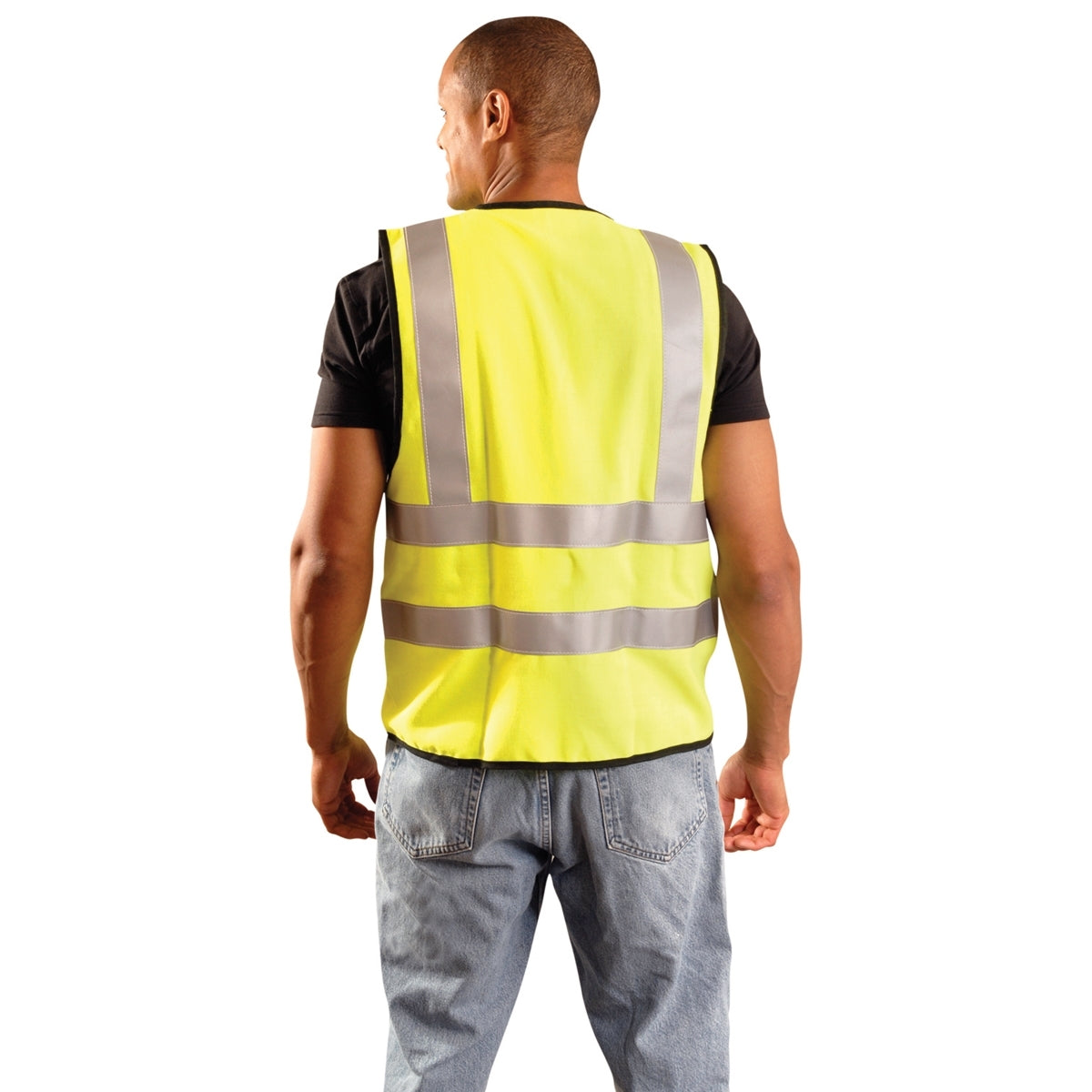Yellow/Lime Safety Vest - OccuNomix - Flame Resistant