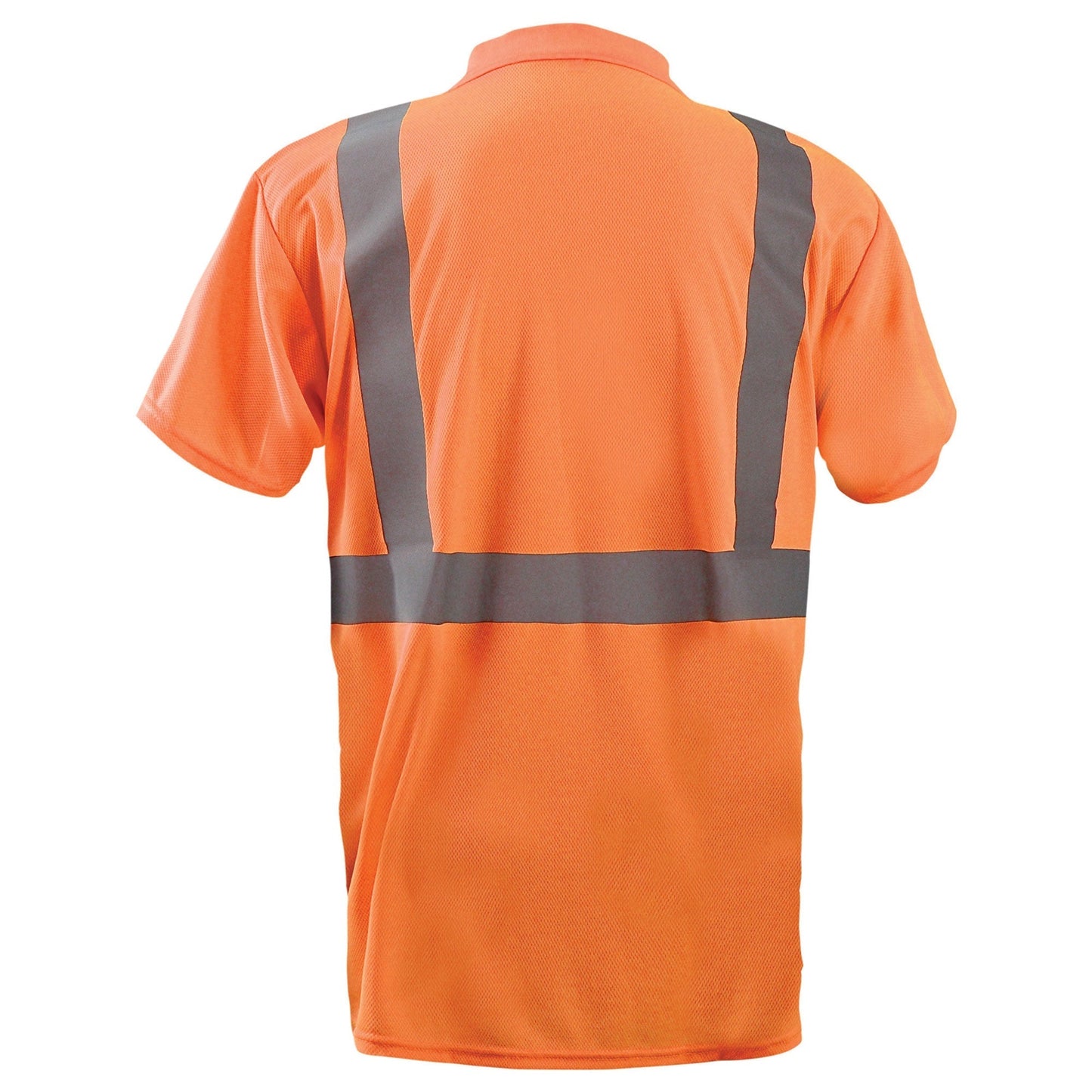 Orange Safety Shirt - OccuNomix - Wicking Polyester