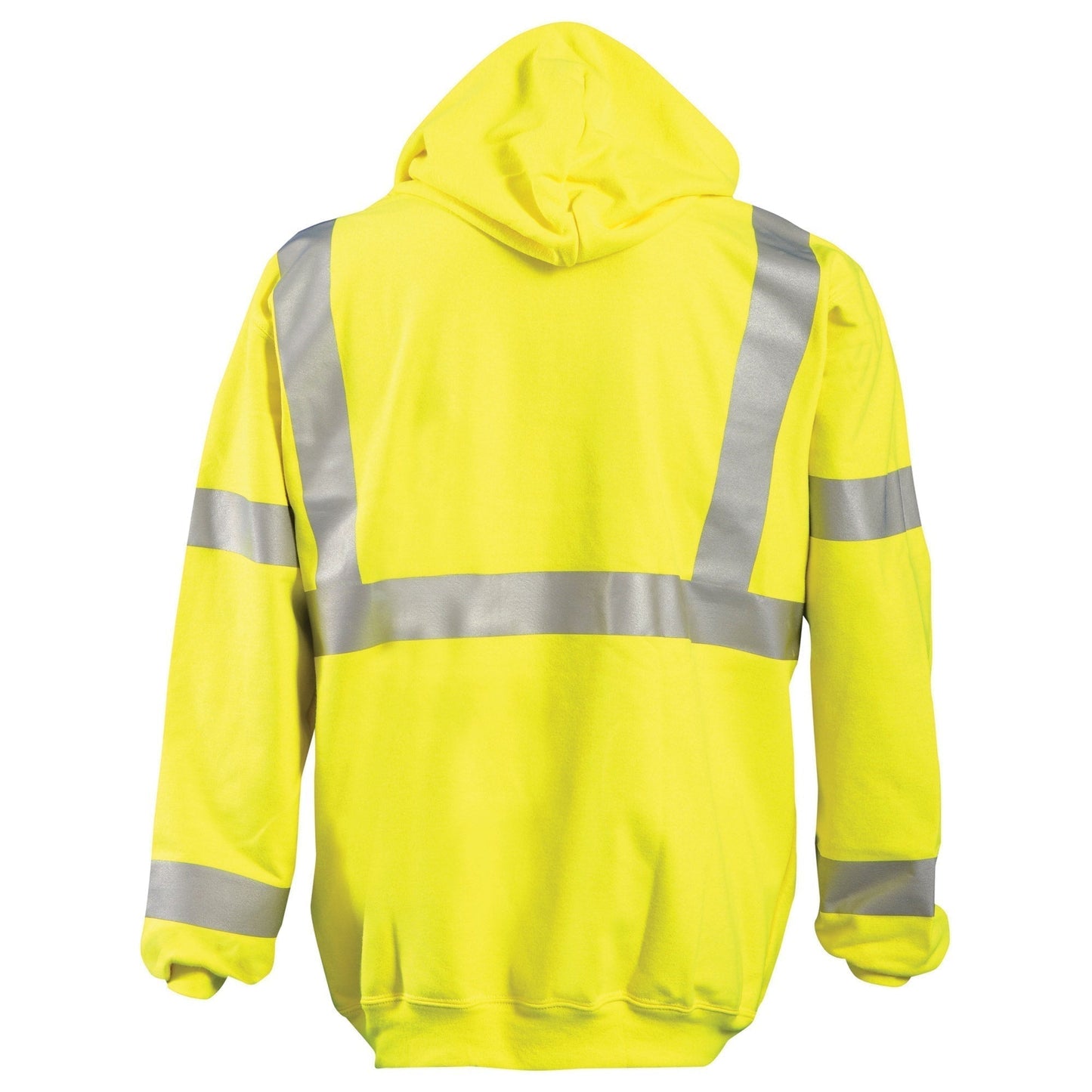 Yellow/Lime Safety Sweatshirt - OccuNomix - FR Fabric