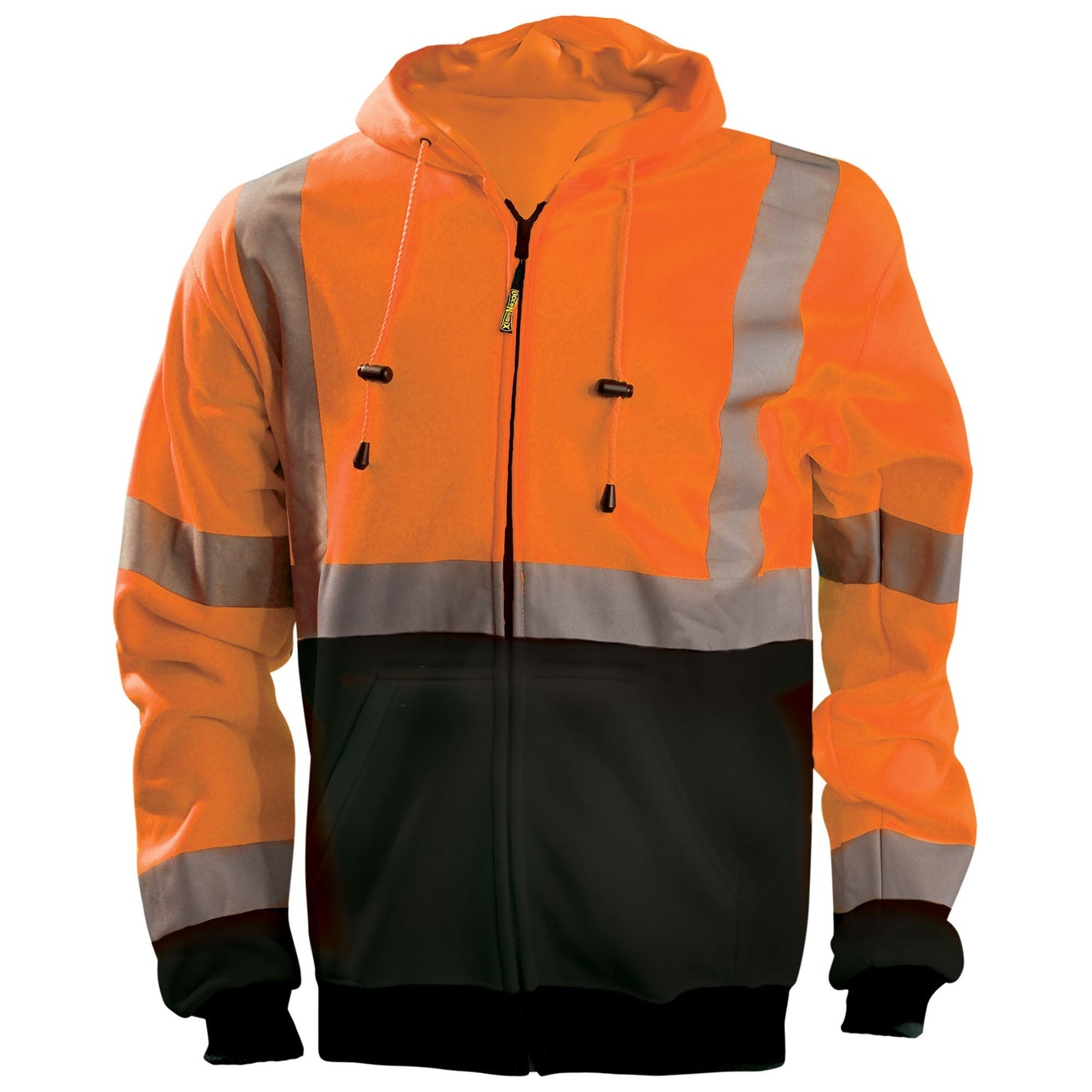 Orange Safety Sweatshirts - OccuNomix - Reflective Hoodie