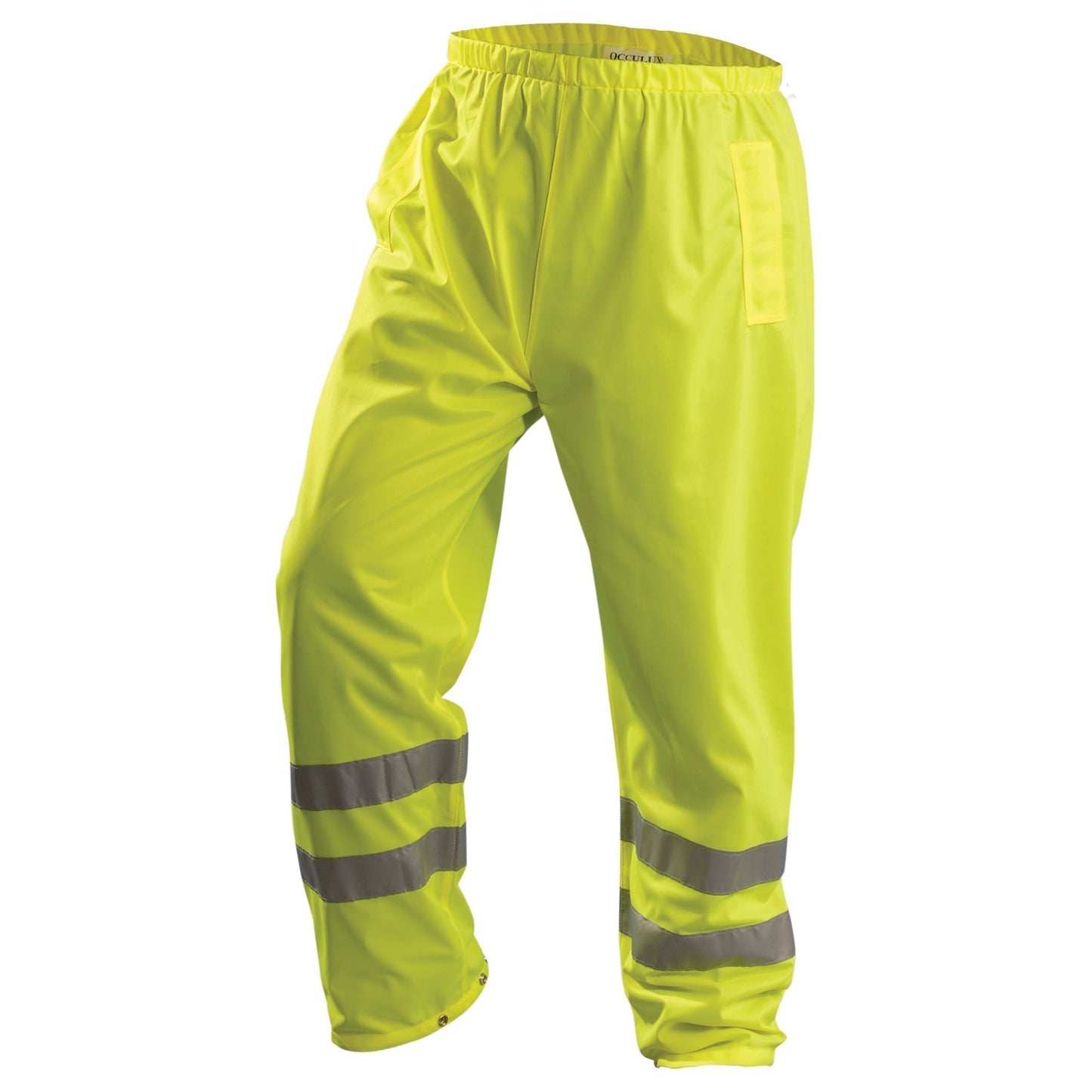 Yellow/Lime Safety Pants - OccuNomix - Breathable Material