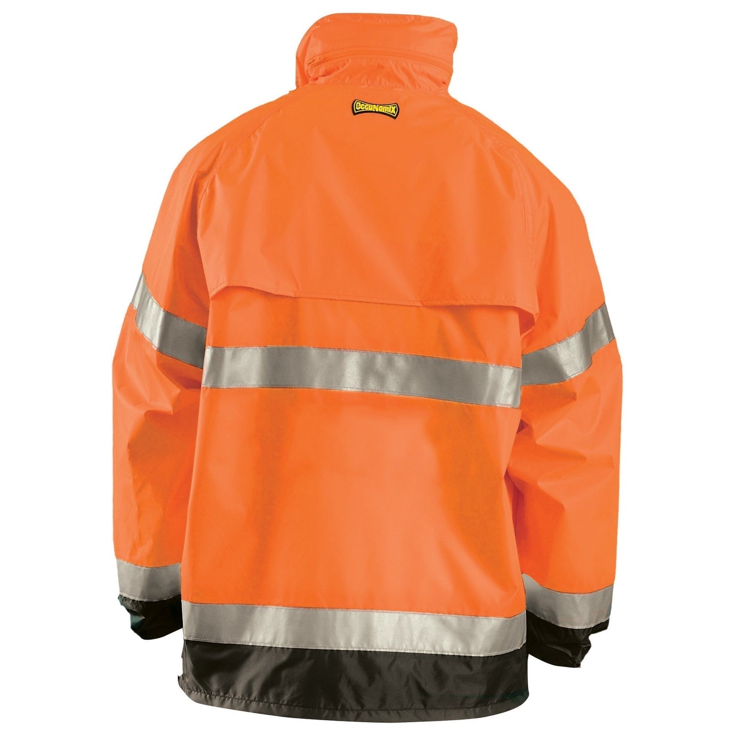 Orange Rain Jacket - OccuNomix - Waterproof and Breathable