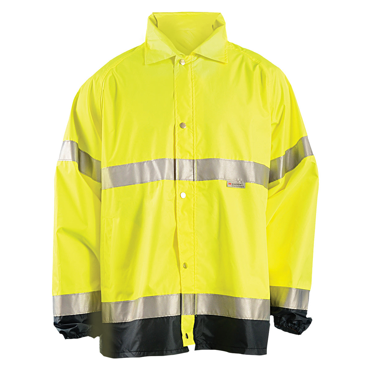 Orange Rain Jacket - OccuNomix - Waterproof and Breathable