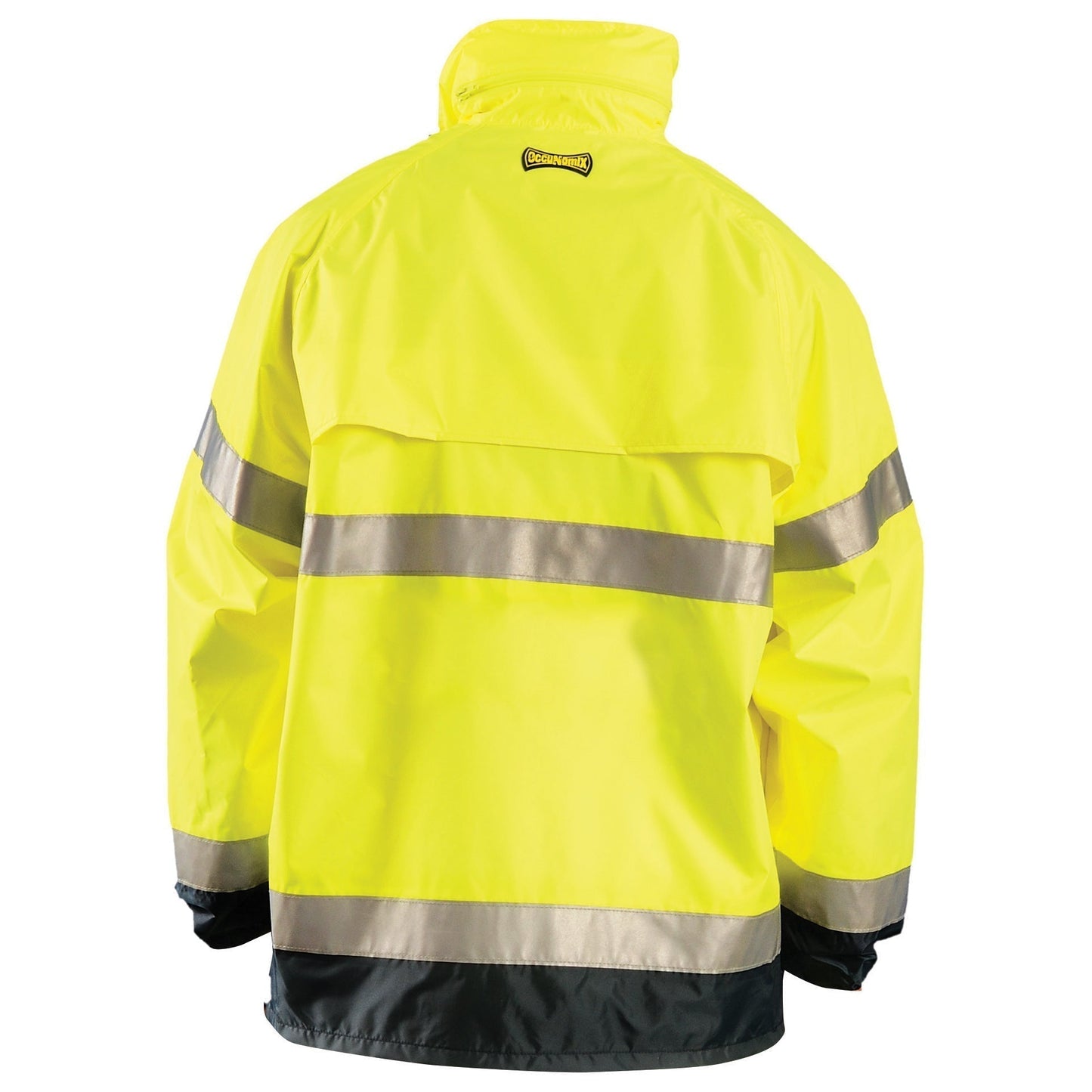 Orange Rain Jacket - OccuNomix - Waterproof and Breathable