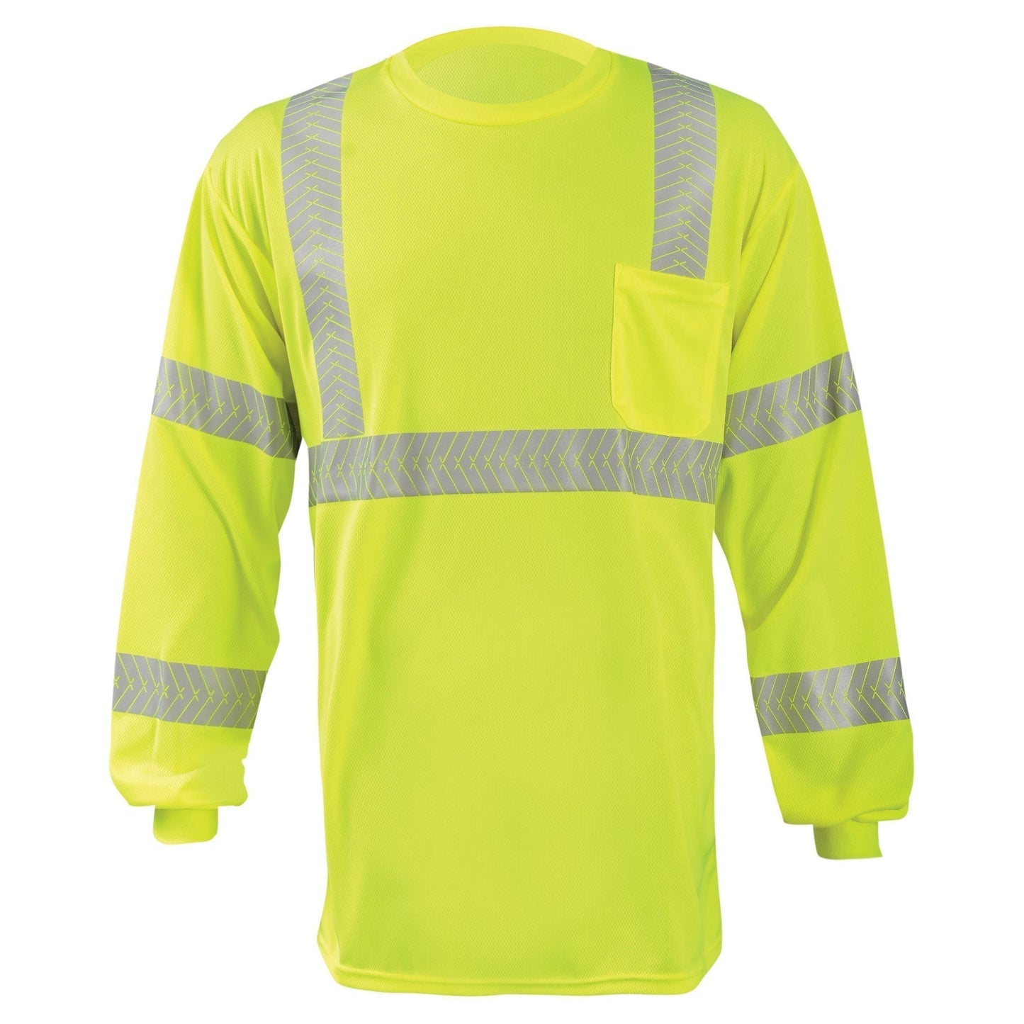 Orange Safety Shirt - OccuNomix - Wicking Polyester