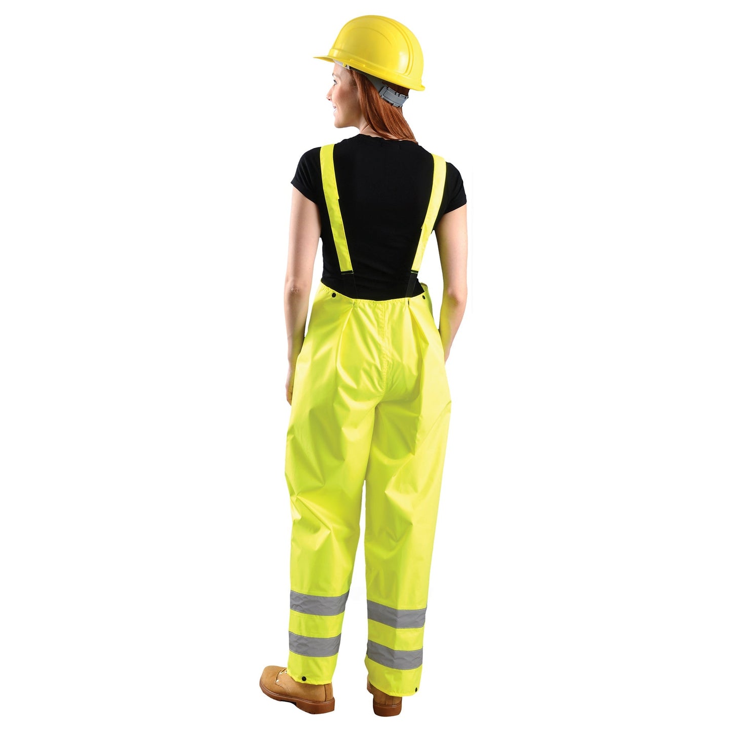 Yellow/Lime Overalls - OccuNomix - Breathable Rain Bib