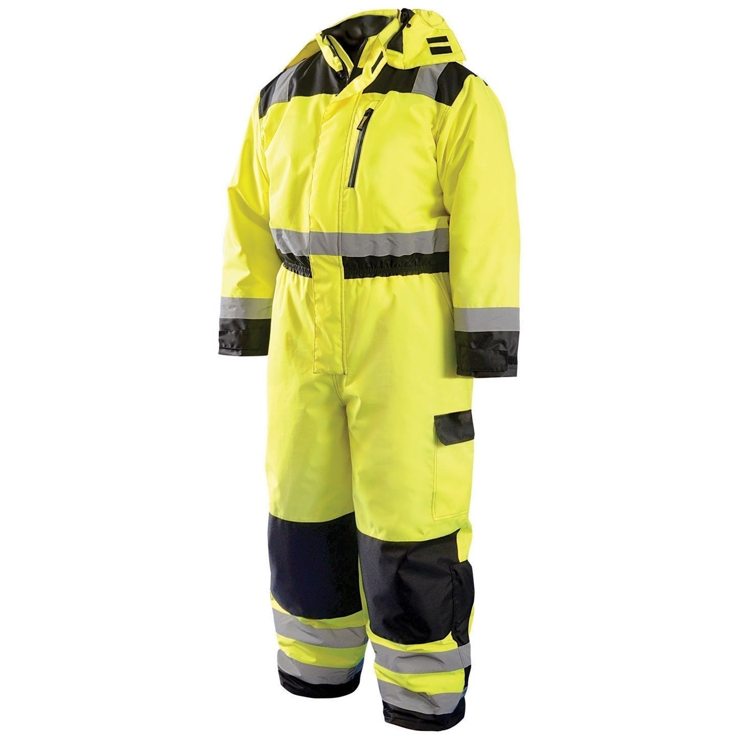 Yellow/Lime Coveralls - OccuNomix - Insulated Waterproof