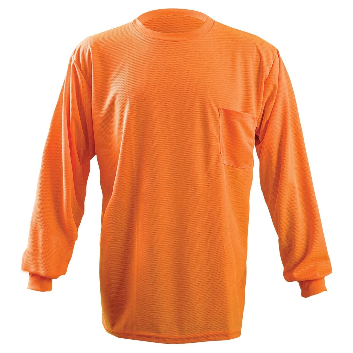 Orange Safety Shirt - OccuNomix - Wicking Polyester