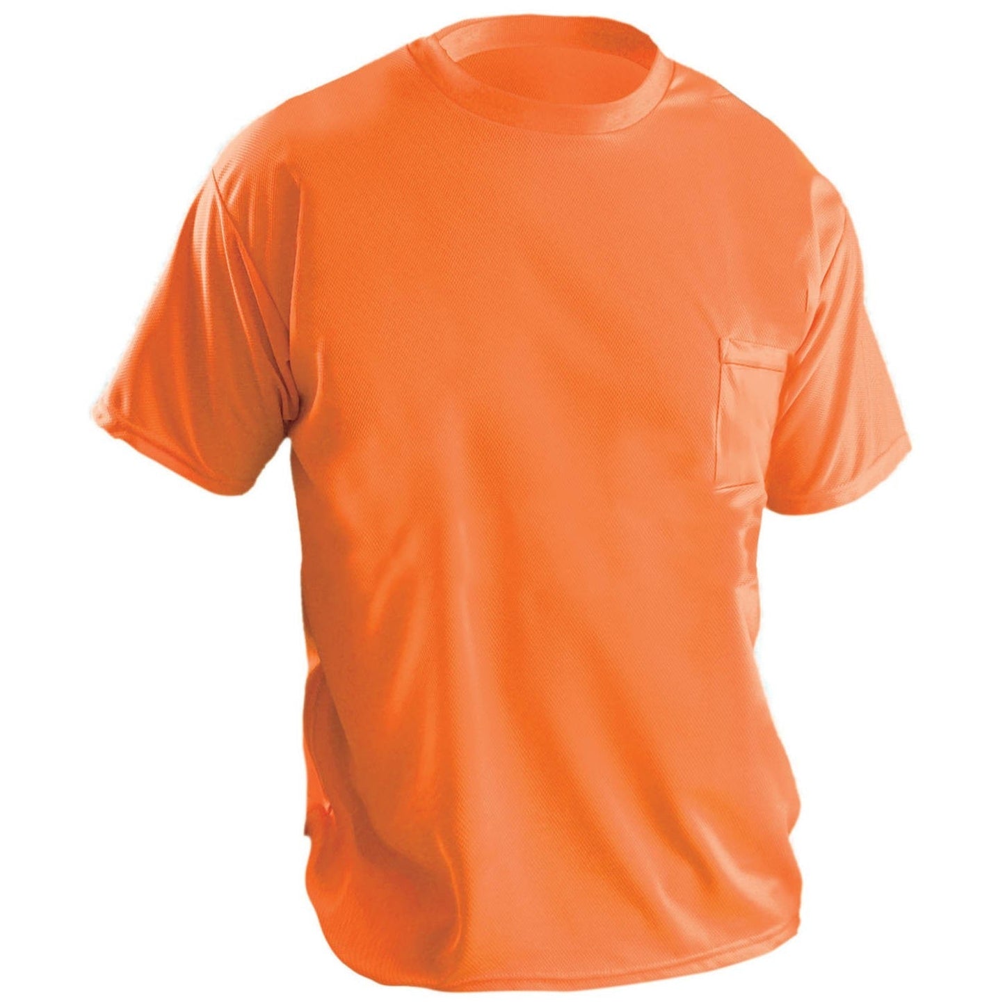 Orange Safety Shirt - OccuNomix - Wicking Polyester