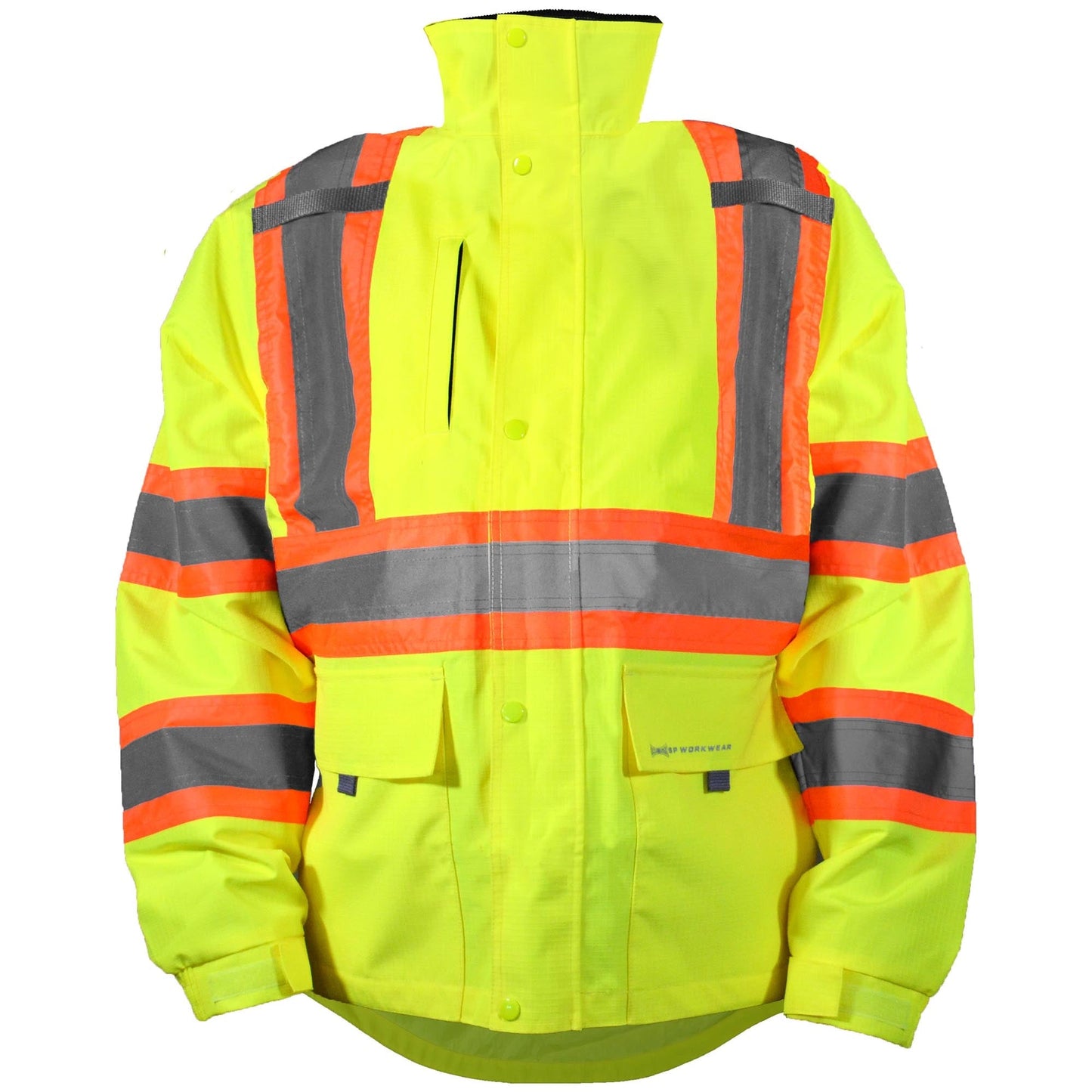 Yellow/Lime Safety Jackets - OccuNomix - Breathable Design