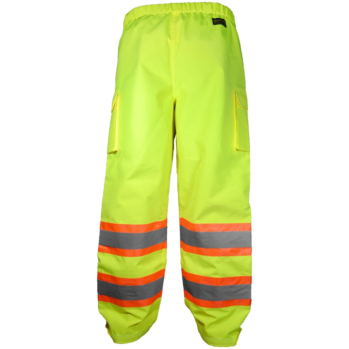 Yellow/Lime Safety Pants - OccuNomix - Waterproof Design