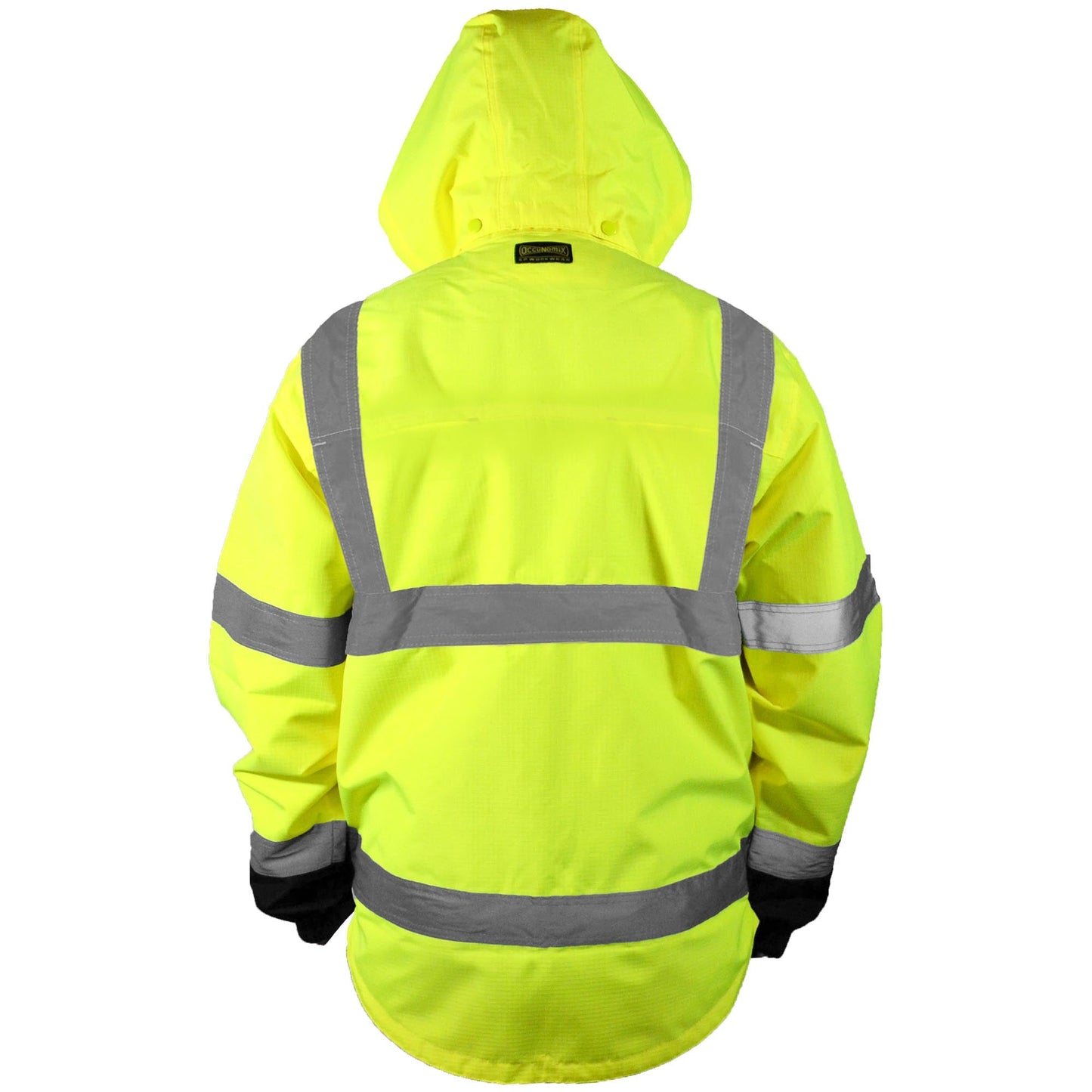 Yellow/Lime Rain Jacket - OccuNomix - Breathable Design