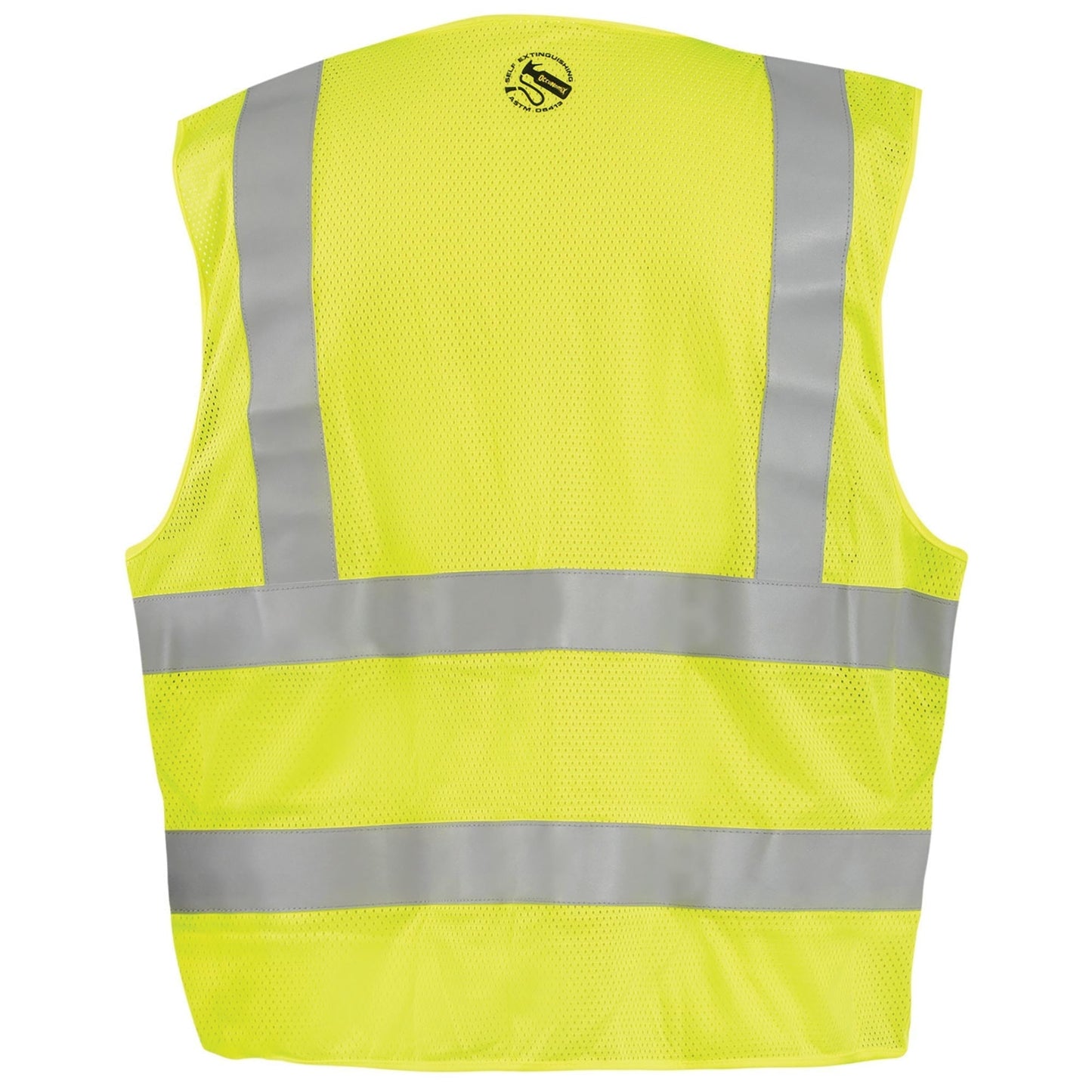 Orange Safety Vests - OccuNomix - Self Extinguishing