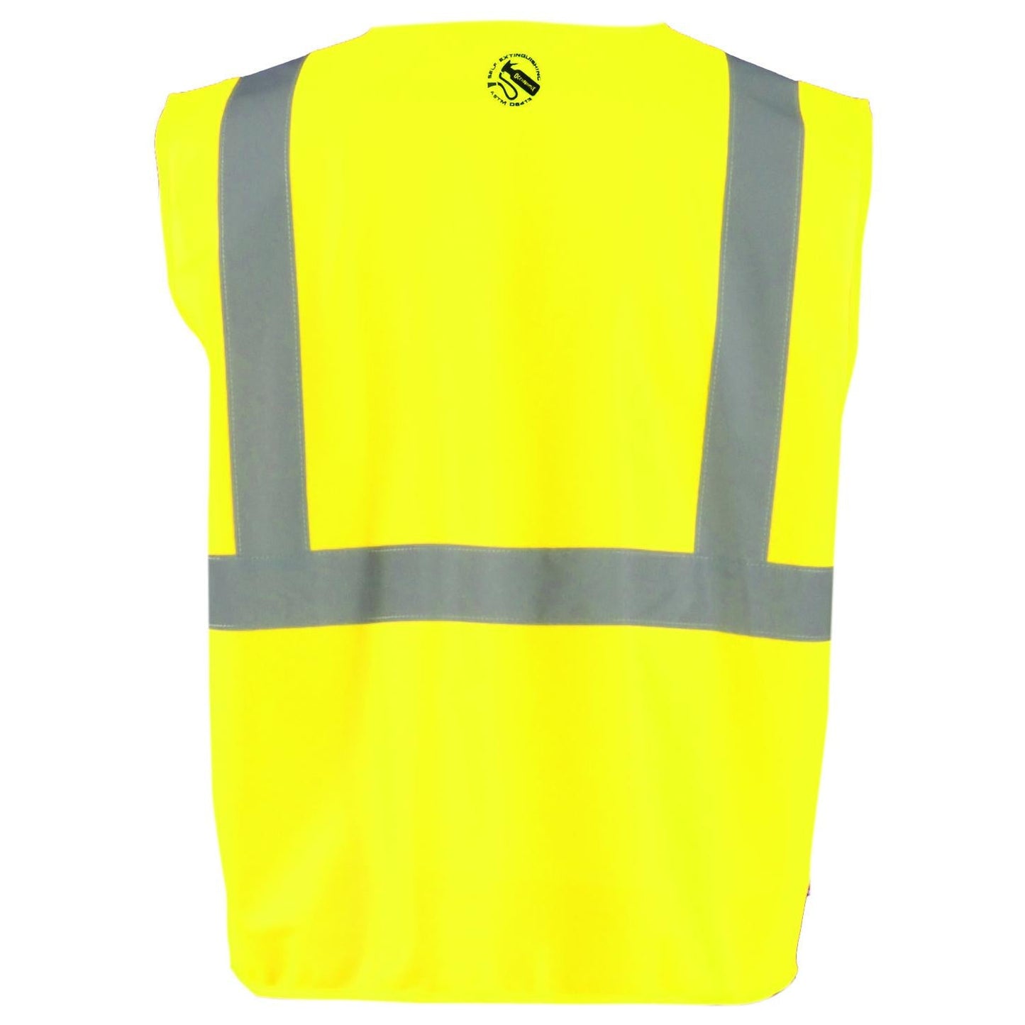 Orange Safety Vest - OccuNomix - Self Extinguishing