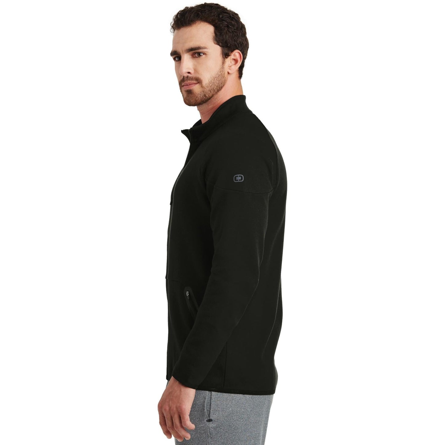 Aluminum Grey Jackets - OGIO - Zip-through Collar
