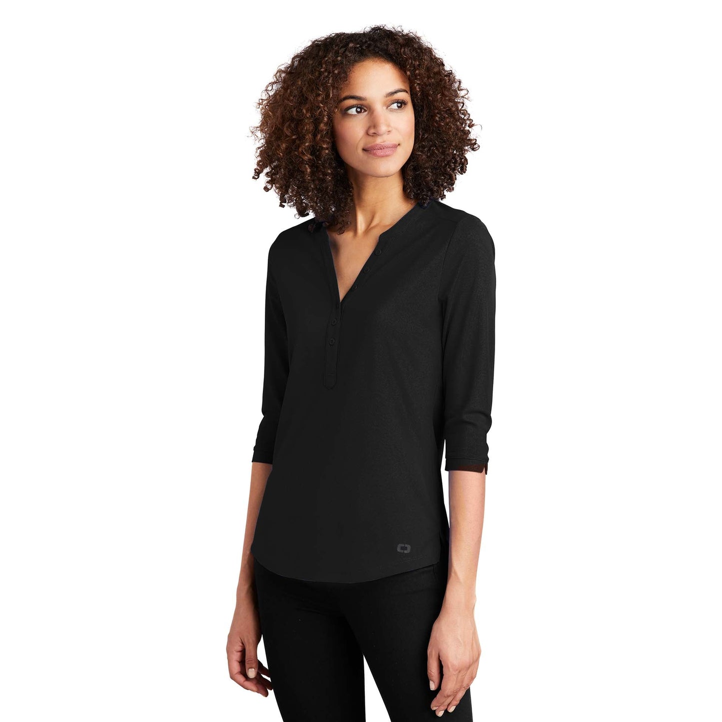 Blacktop Henley Shirt - OGIO - Performance Poly