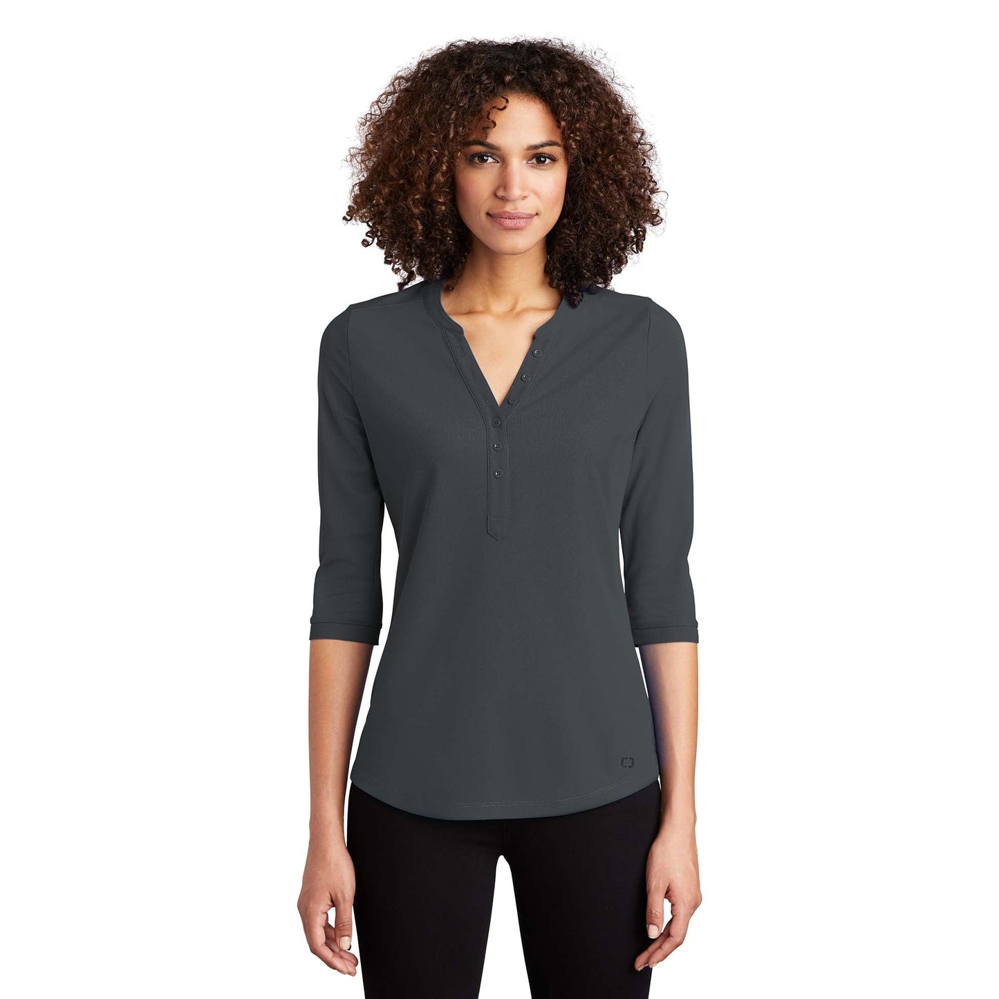 Blacktop Henley Shirt - OGIO - Performance Poly