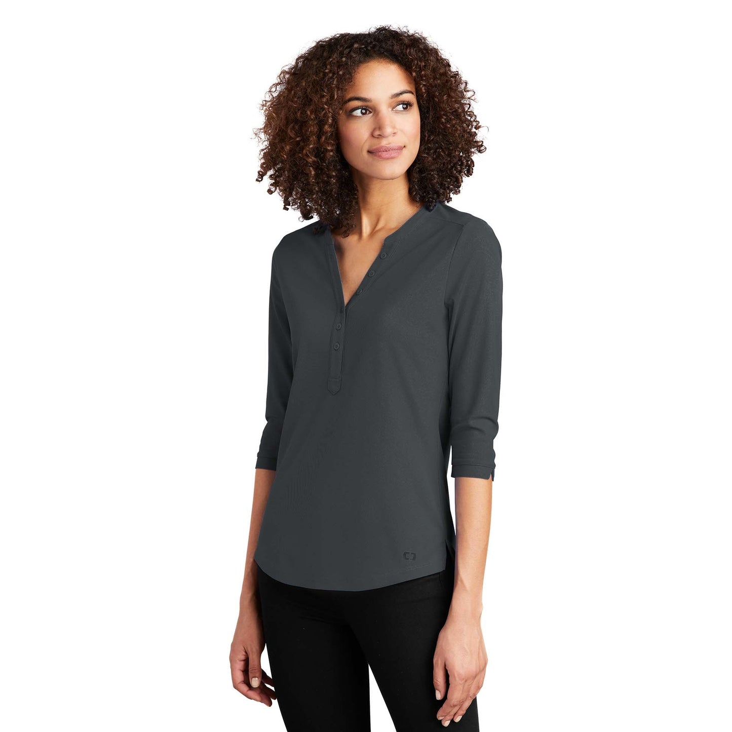 Blacktop Henley Shirt - OGIO - Performance Poly