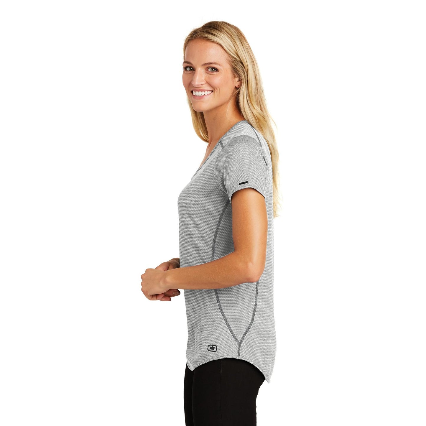 Rogue Grey Henley Shirt - OGIO - Tag-Free Comfort